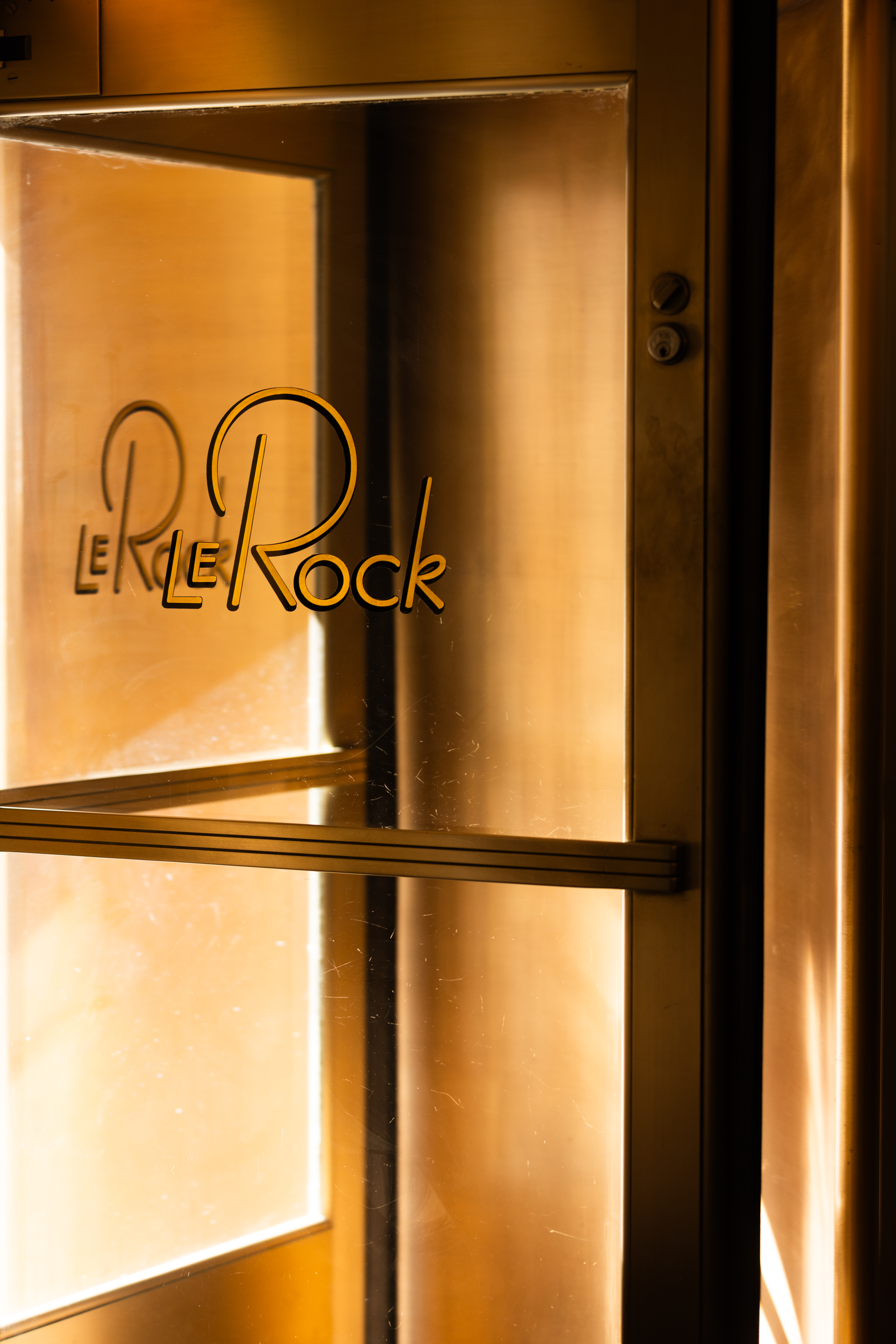 a stainless steel refrigerator