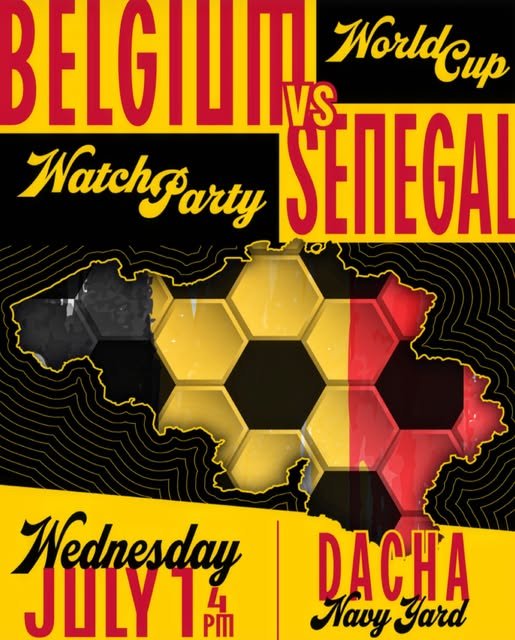 Dacha Navy Yard: Belgium vs. Senegal Watch Party