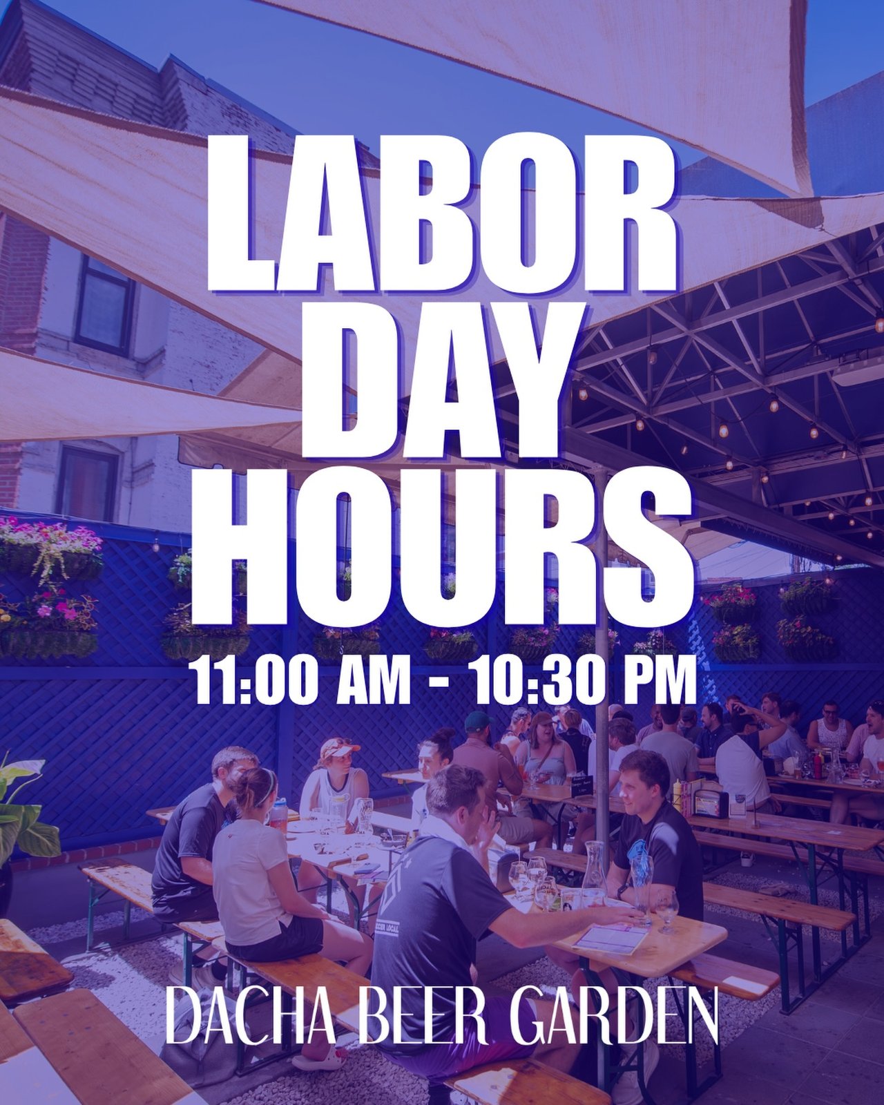 Labor Day at Dacha Beer Garden Shaw