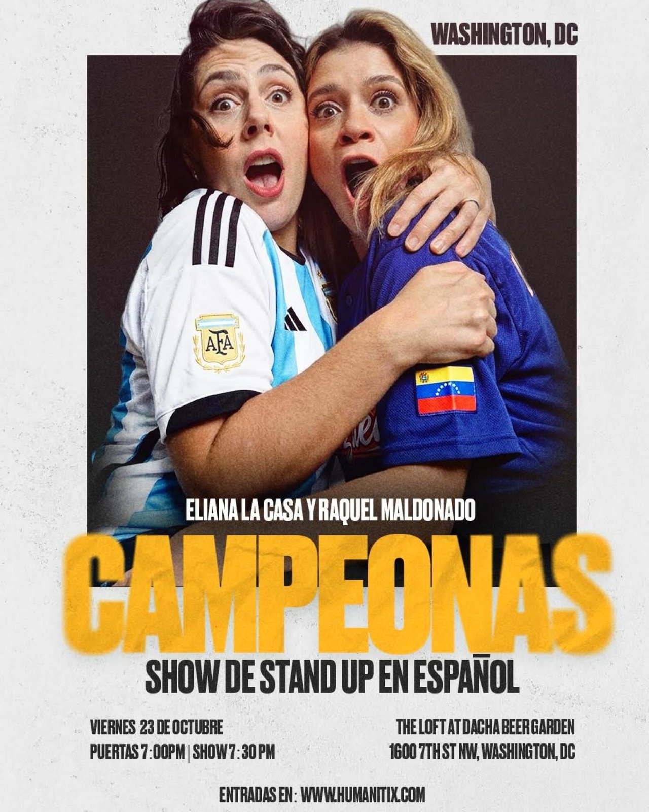 Spanish Comedy Night at Dacha Beer Garden Shaw