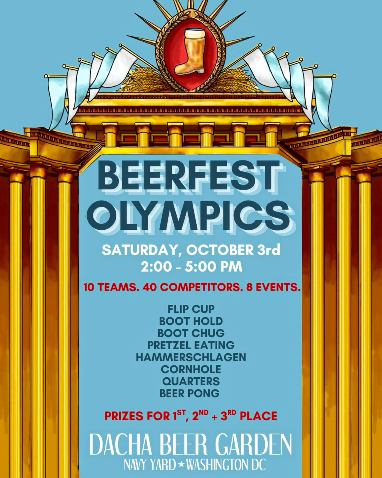 Dacha Navy Yard Oktoberfest Champions Competition