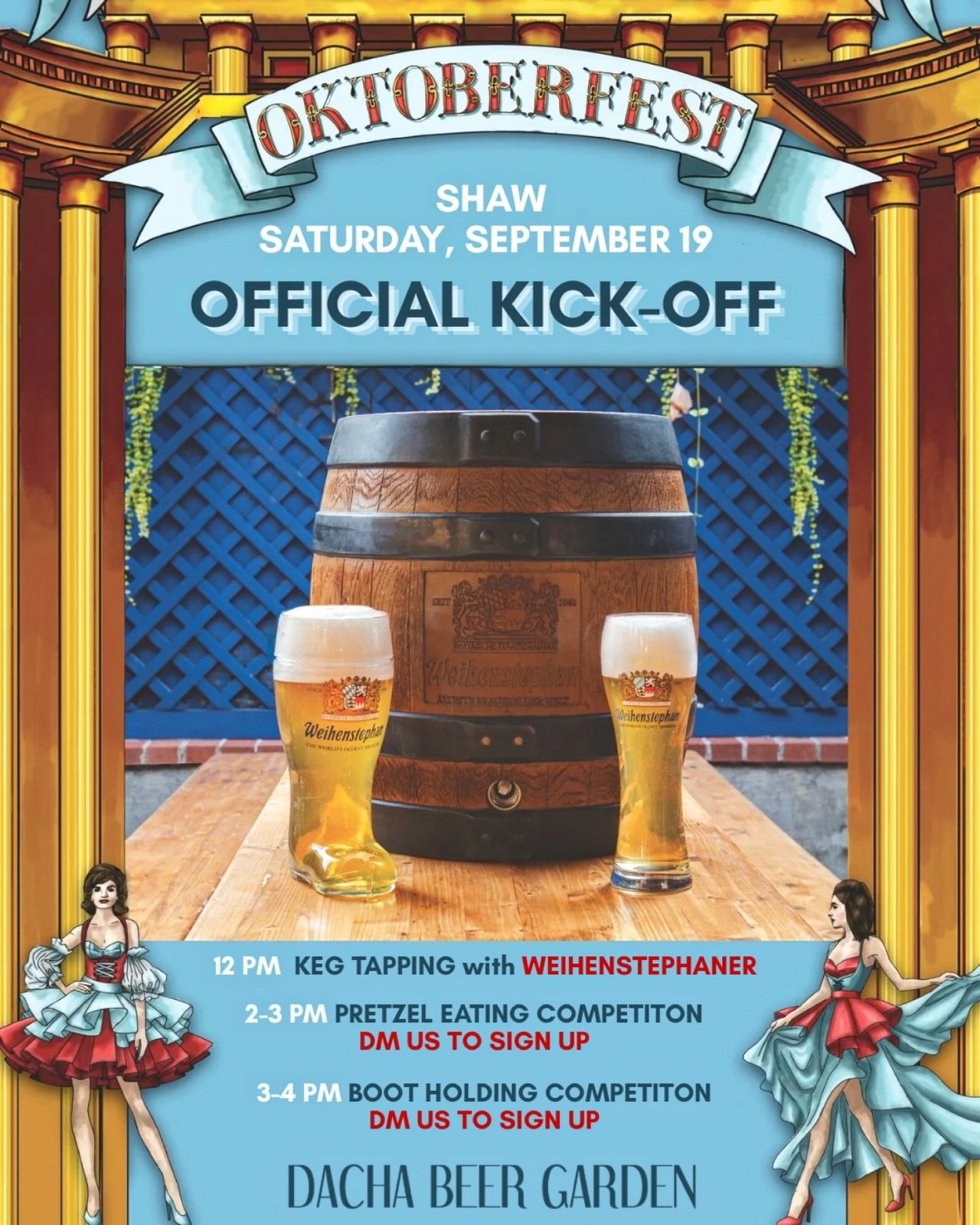 Oktoberfest at Dacha Beer Garden Shaw