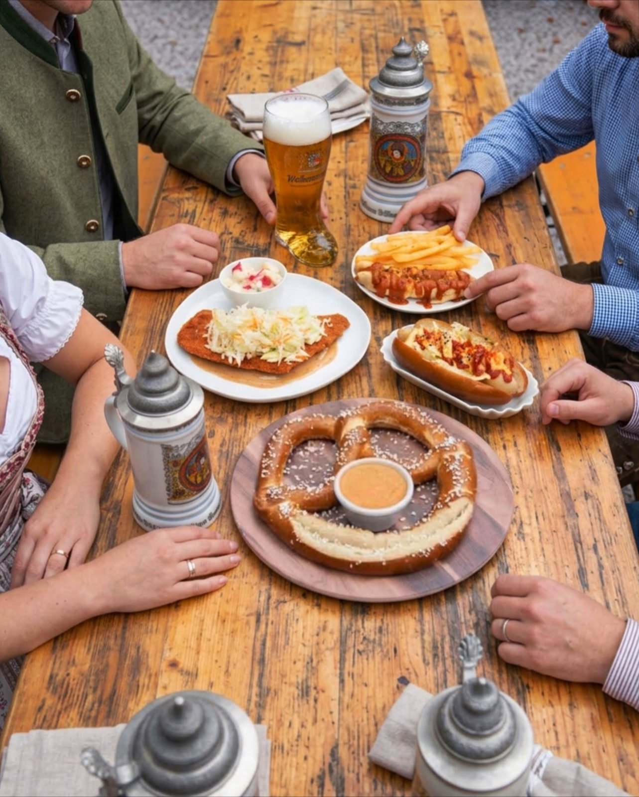 Oktoberfest Flavors at Dacha Beer Garden Navy Yard, Year-Round