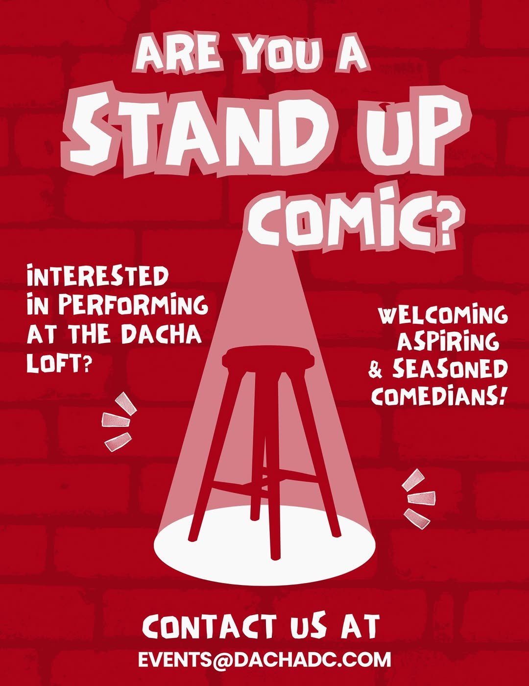 Comedy Nights at Dacha Beer Garden Shaw