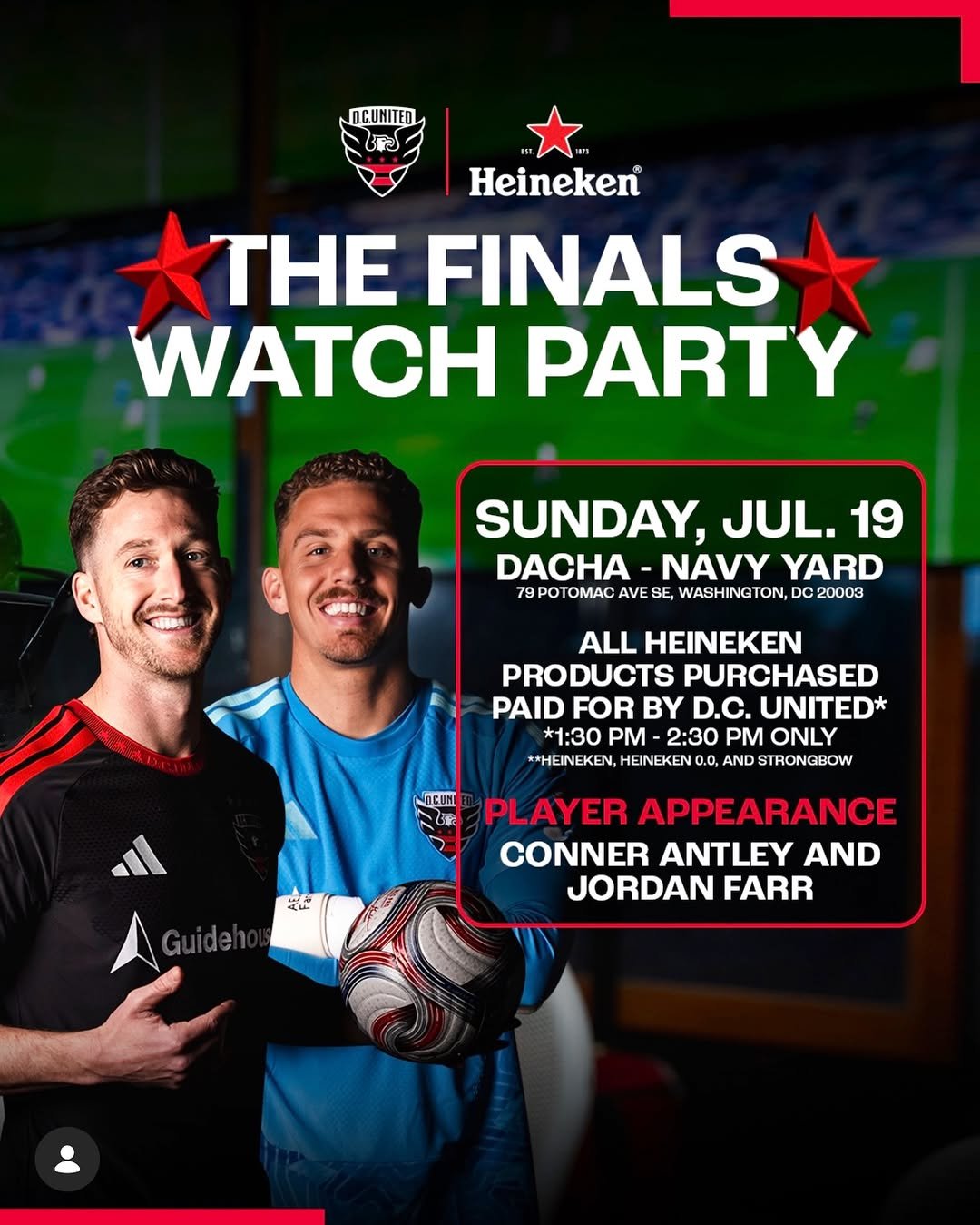 World Cup Final Watch Party at Dacha Beer Garden Navy Yard