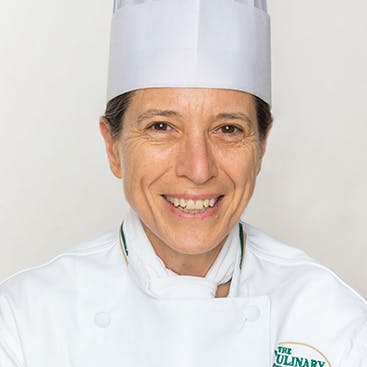 Odette Fada, Chef-Instructor—Dinner, at the Ristorante Caterina de’ Medici at The Culinary Institute of America in Hyde Park, NY.