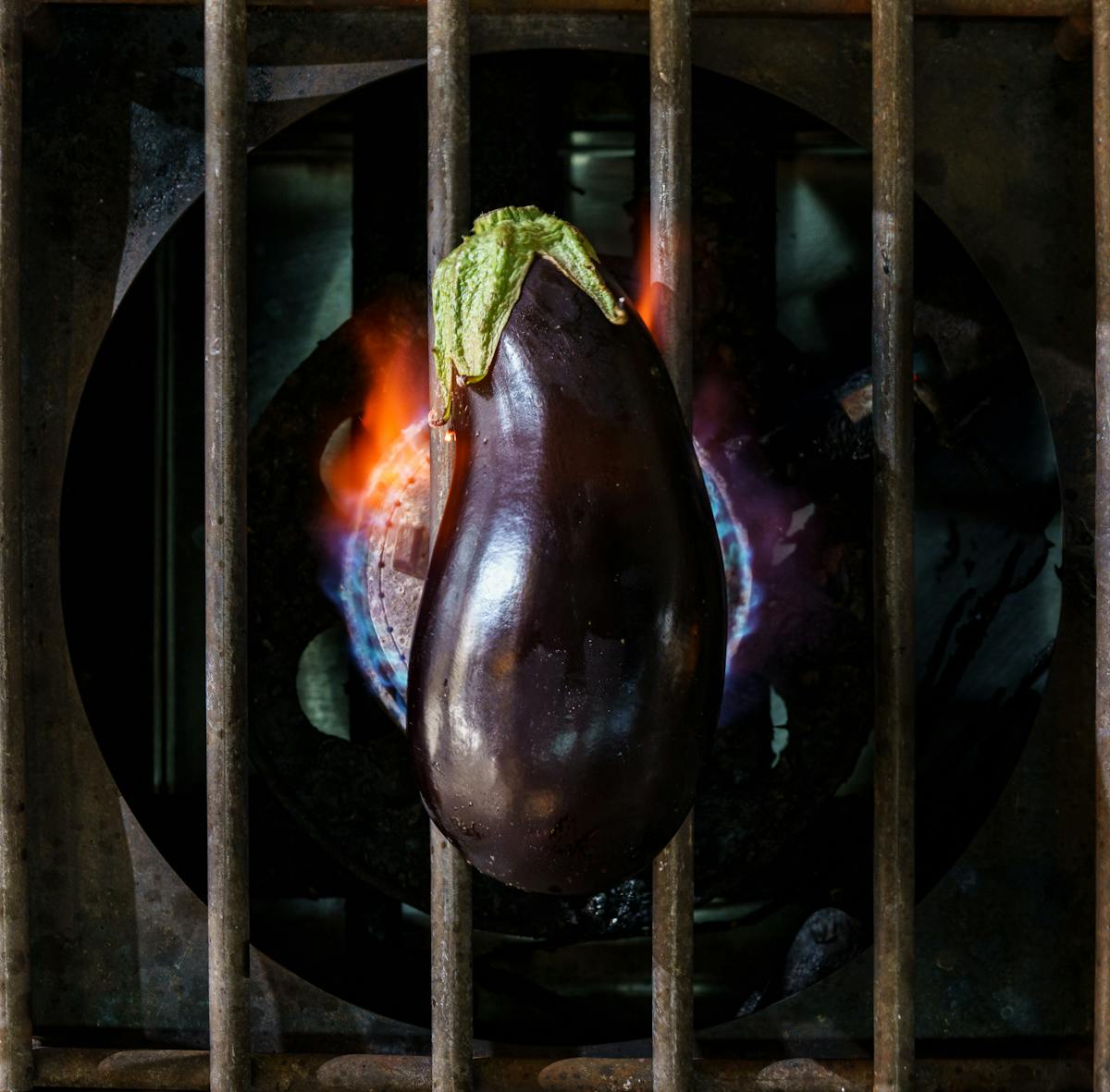 miznon nyc grilled eggplant