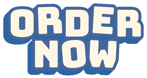 a blue and white sign