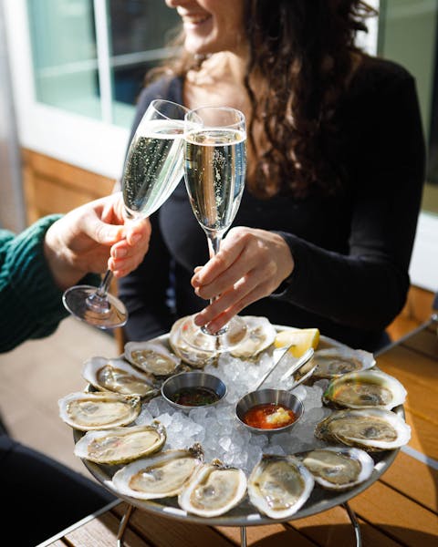 The Salt Line Ballston Happy Brunch! The Salt Line Oyster Bar Restaurant in DC, VA & MD