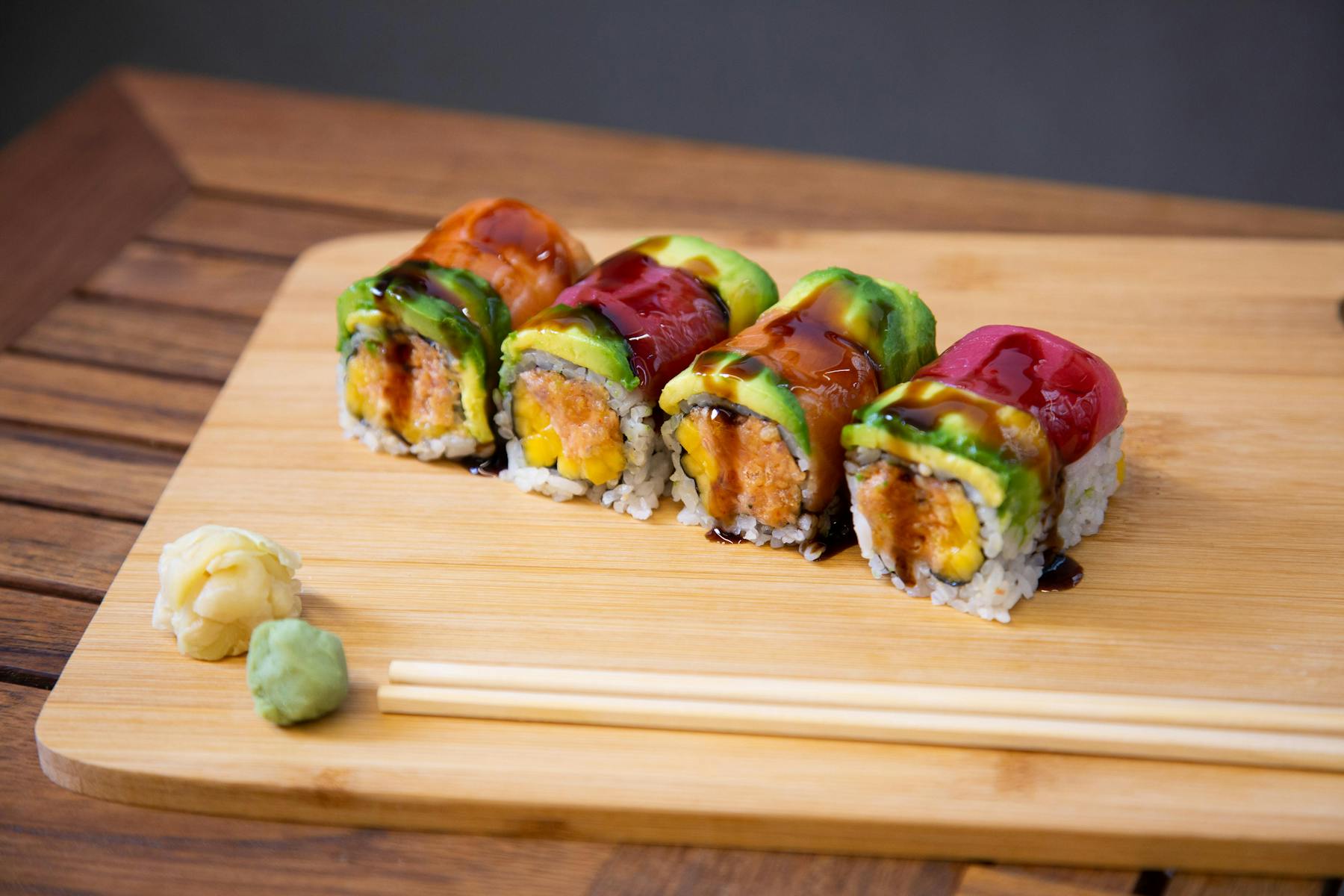 sushi rolls
