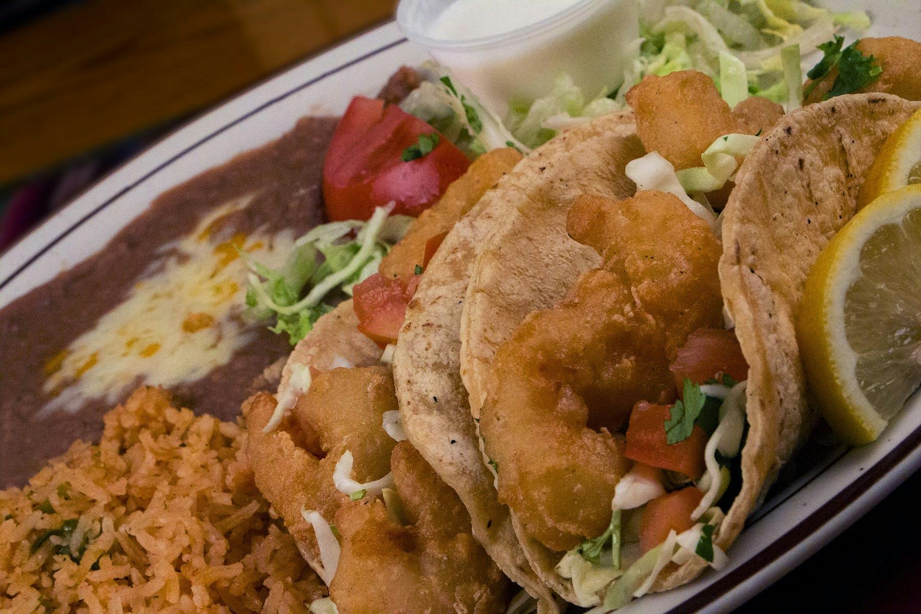 fried chicken in tacos