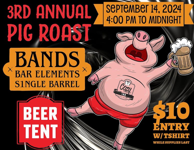 3rd Annual Pig Roast Cozy Inn Brighton, MI