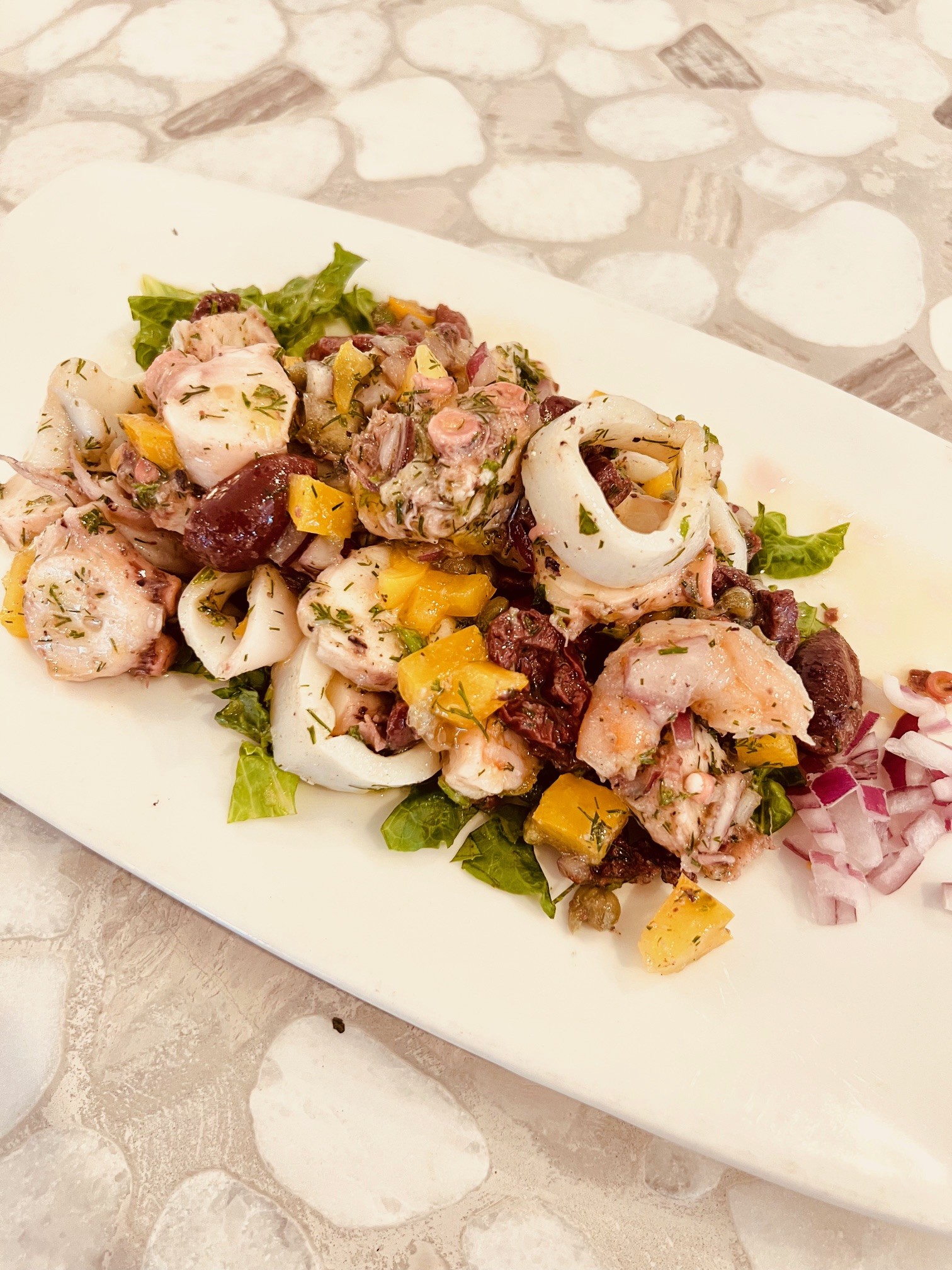 seafood salad