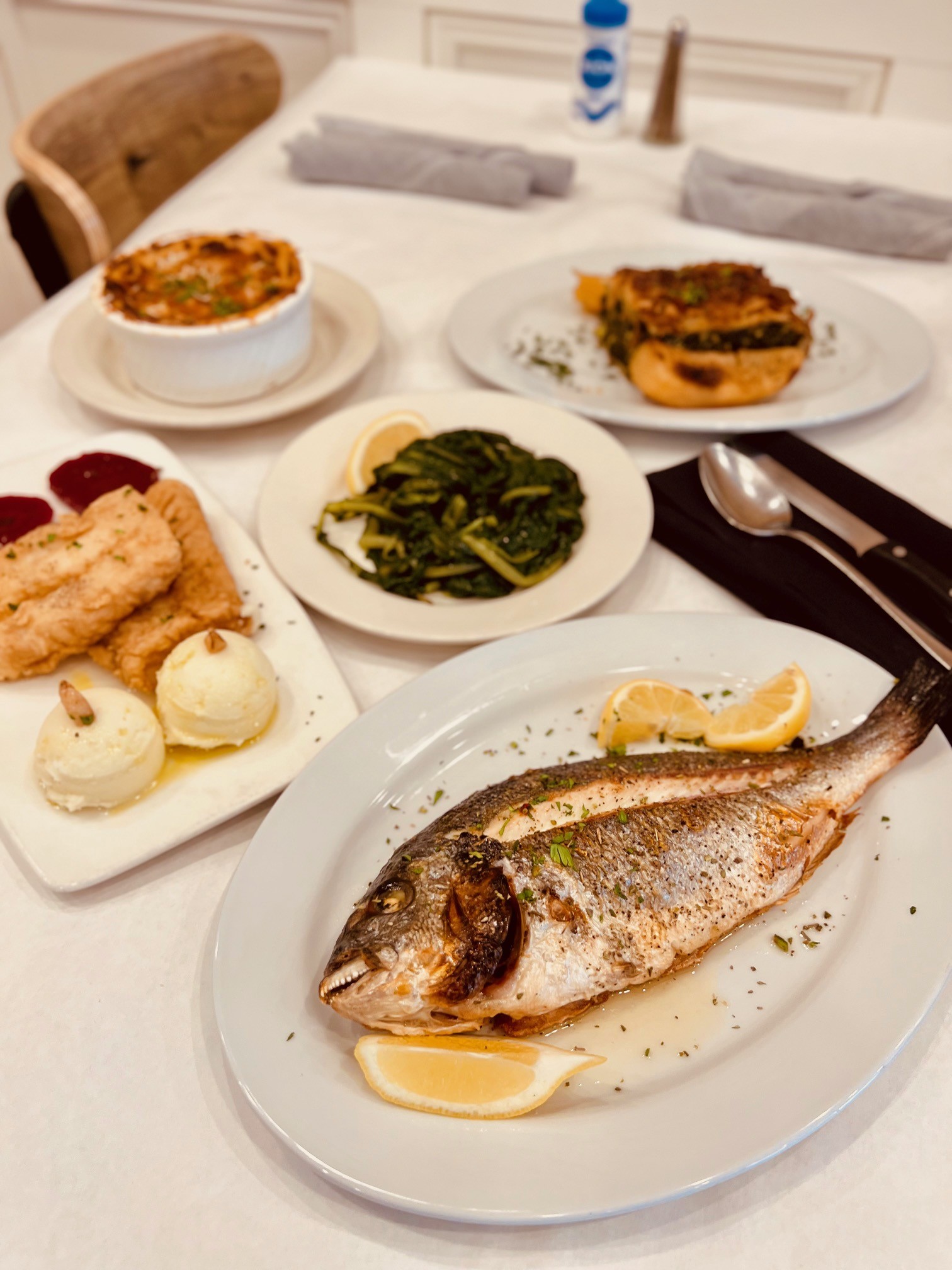 whole fish red snaper