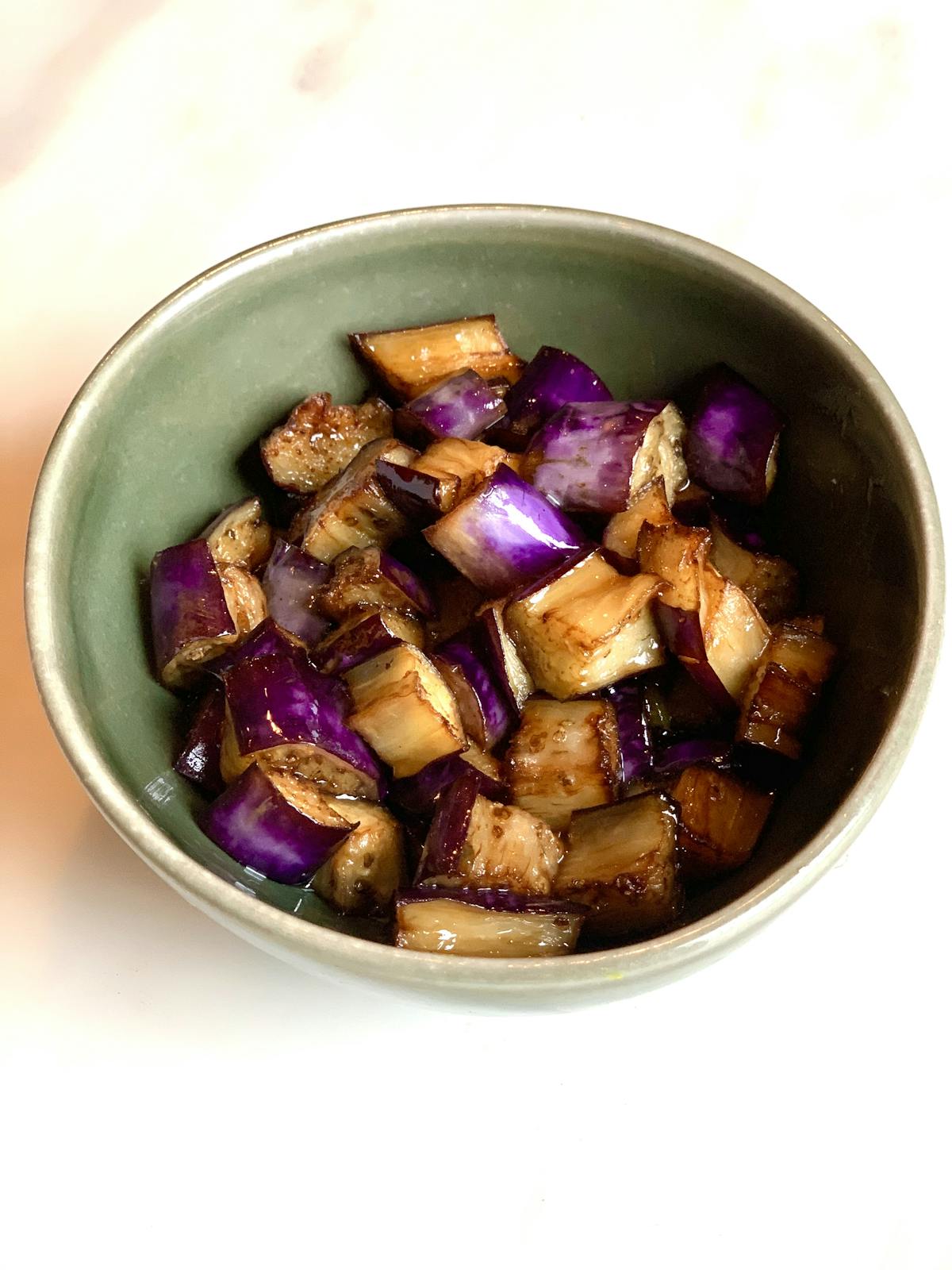 a bowl of food on a plate