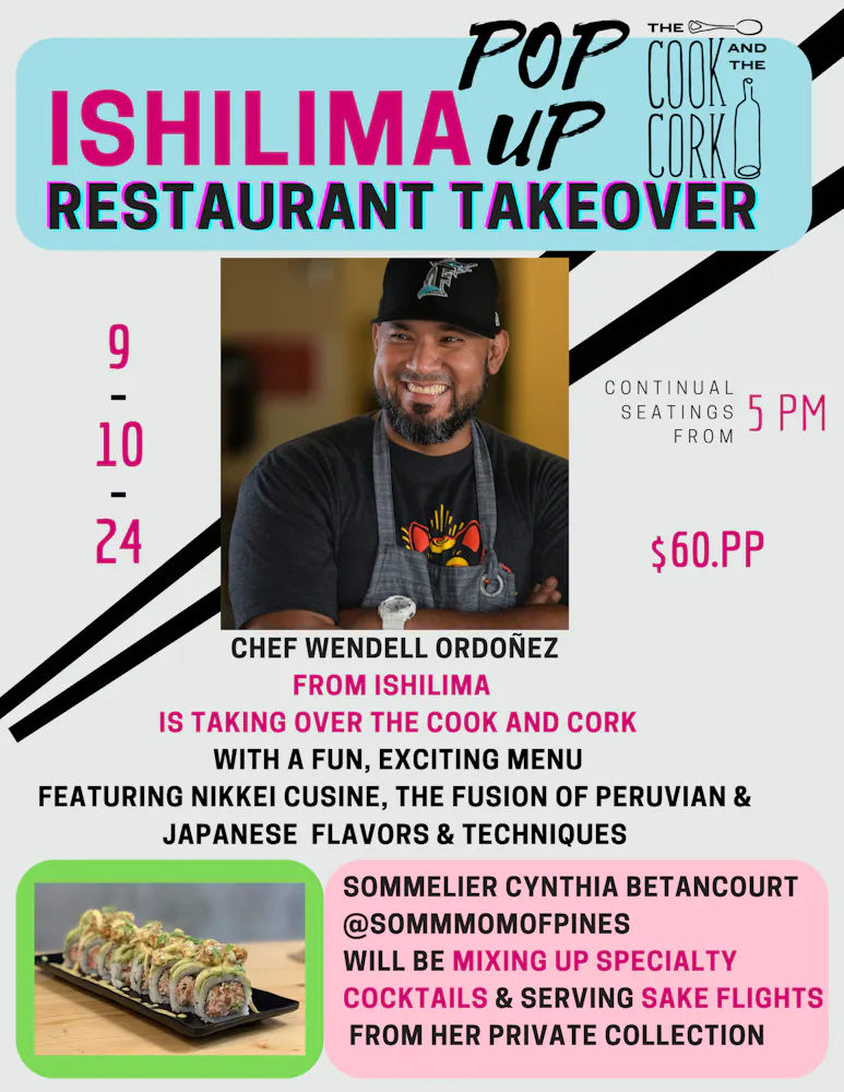 Restaurant Takeover japanese peruvian pop up