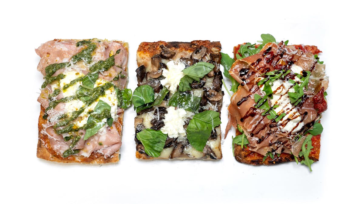 a piece of food on a plate