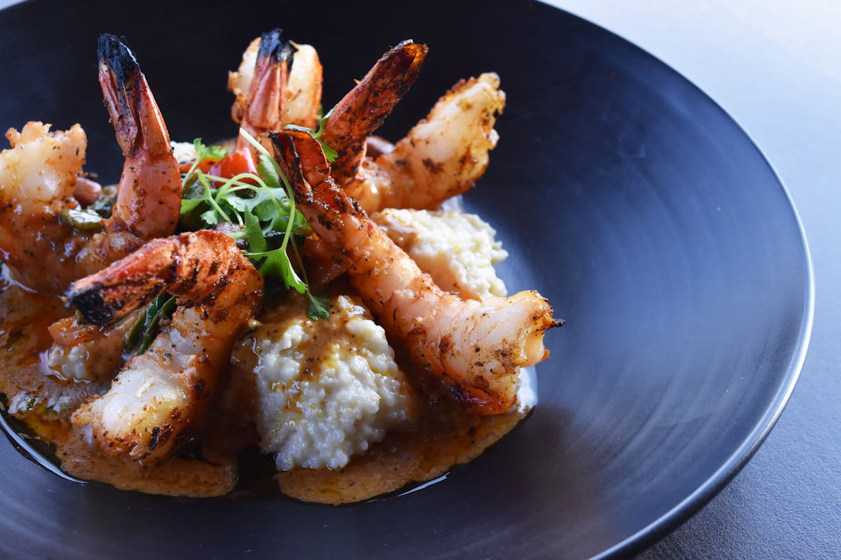 a plate of food
