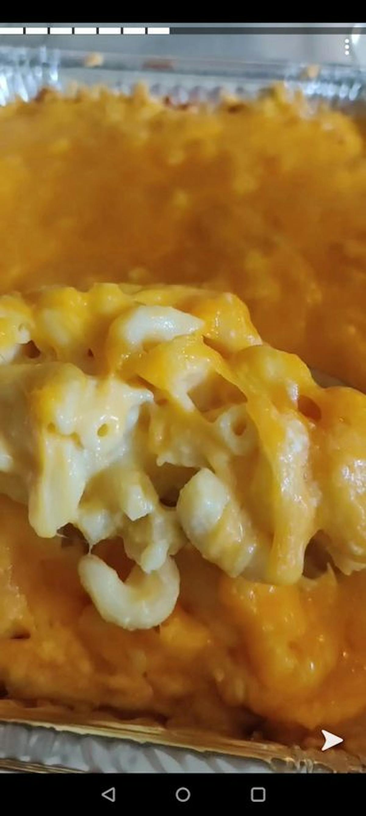a close up of food