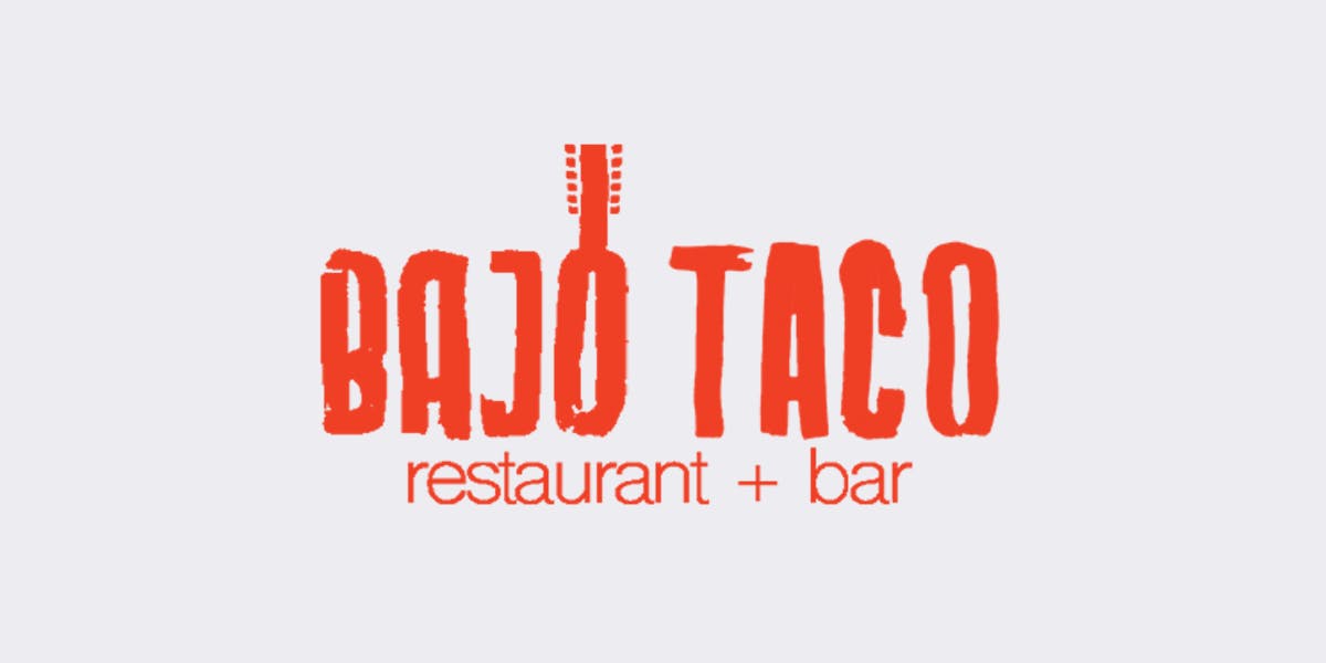 BajoTaco at The Country Music Hall of Fame restaurant logo - View nutrition facts, calories, and macros for menu items at Located adjacent to the Country Music Hall of Fame® and Museum, 216 Rep. John Lewis Way S, Nashville, TN 37203