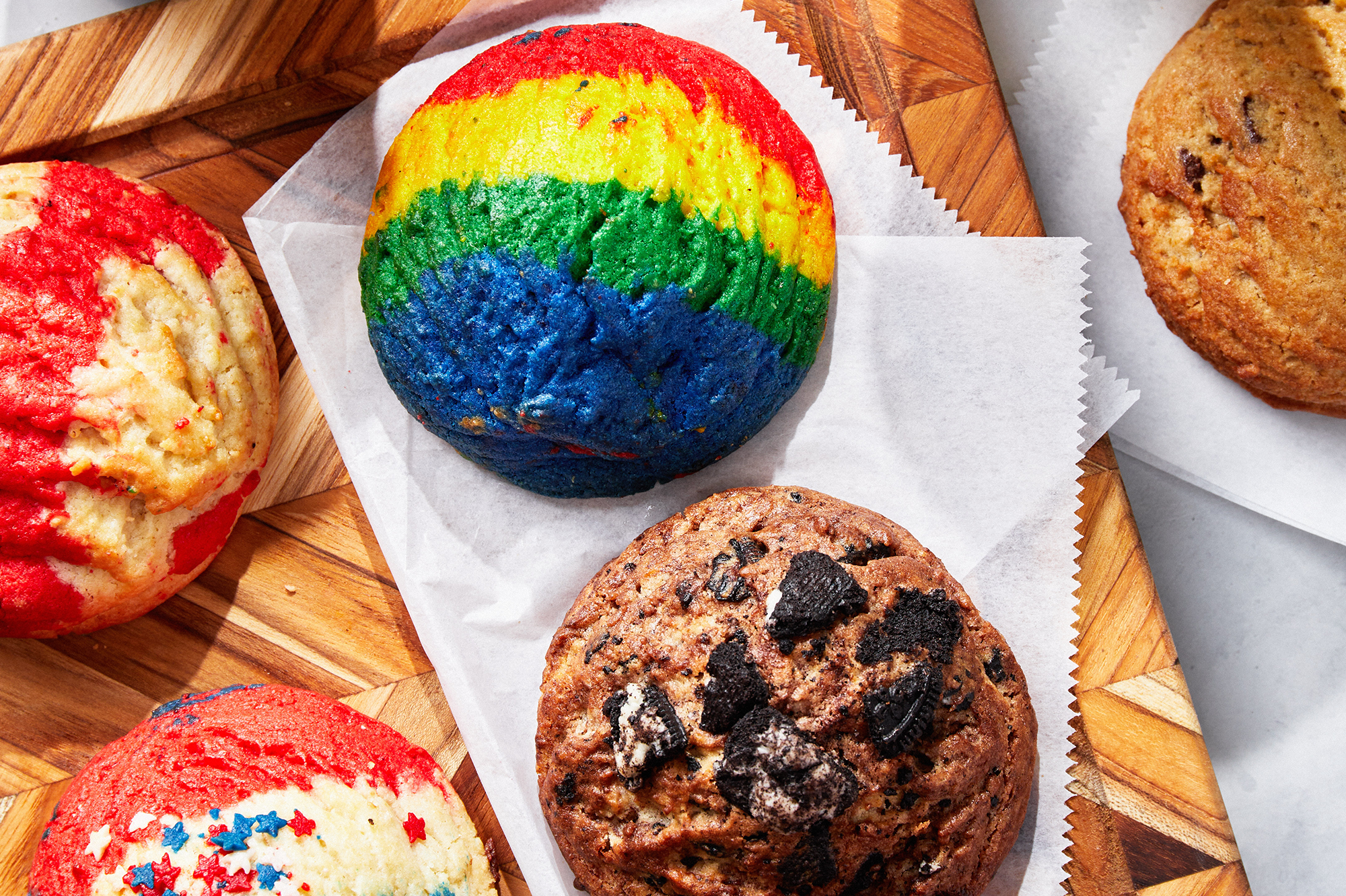 a close up of food on a table