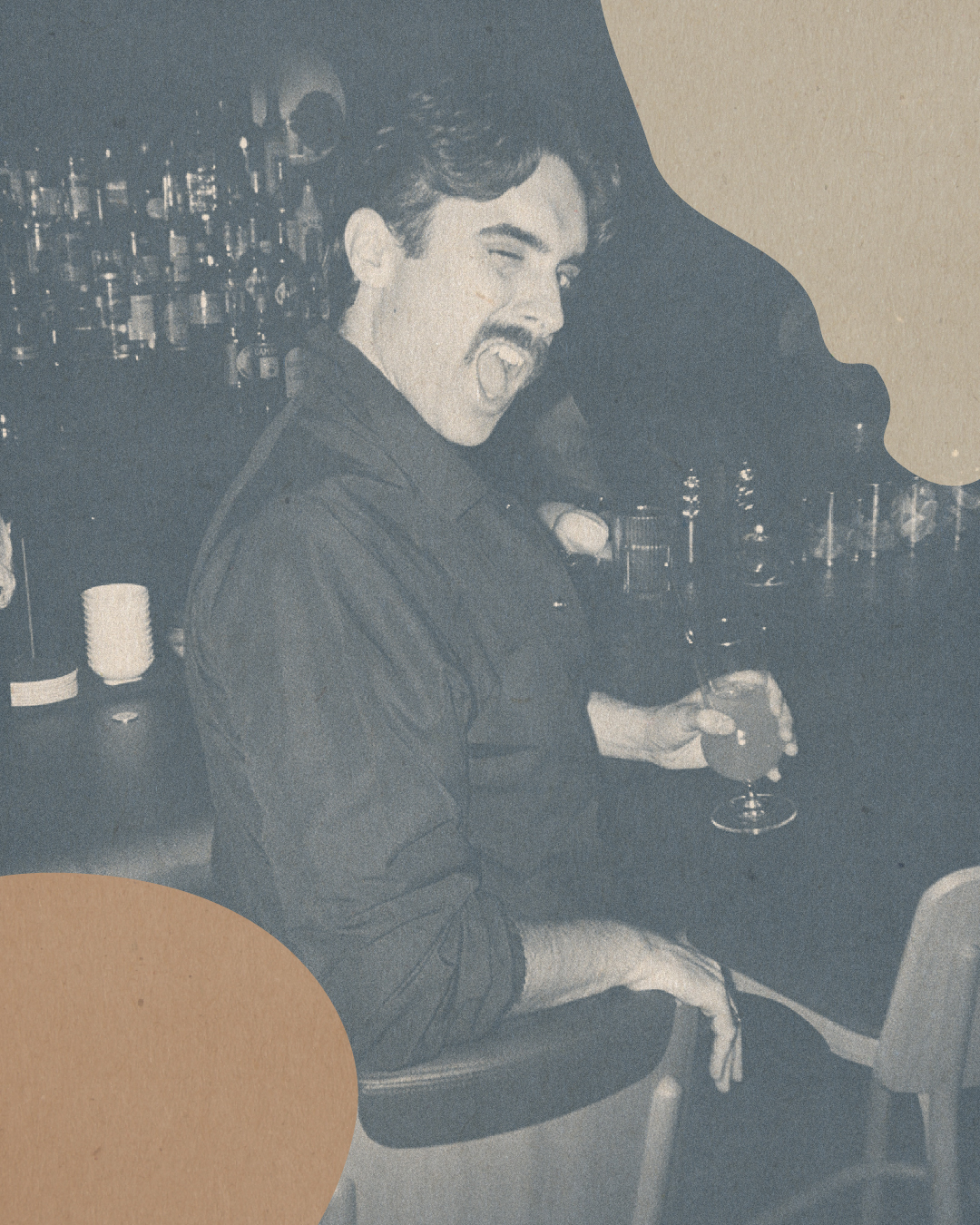 an old photo of a man