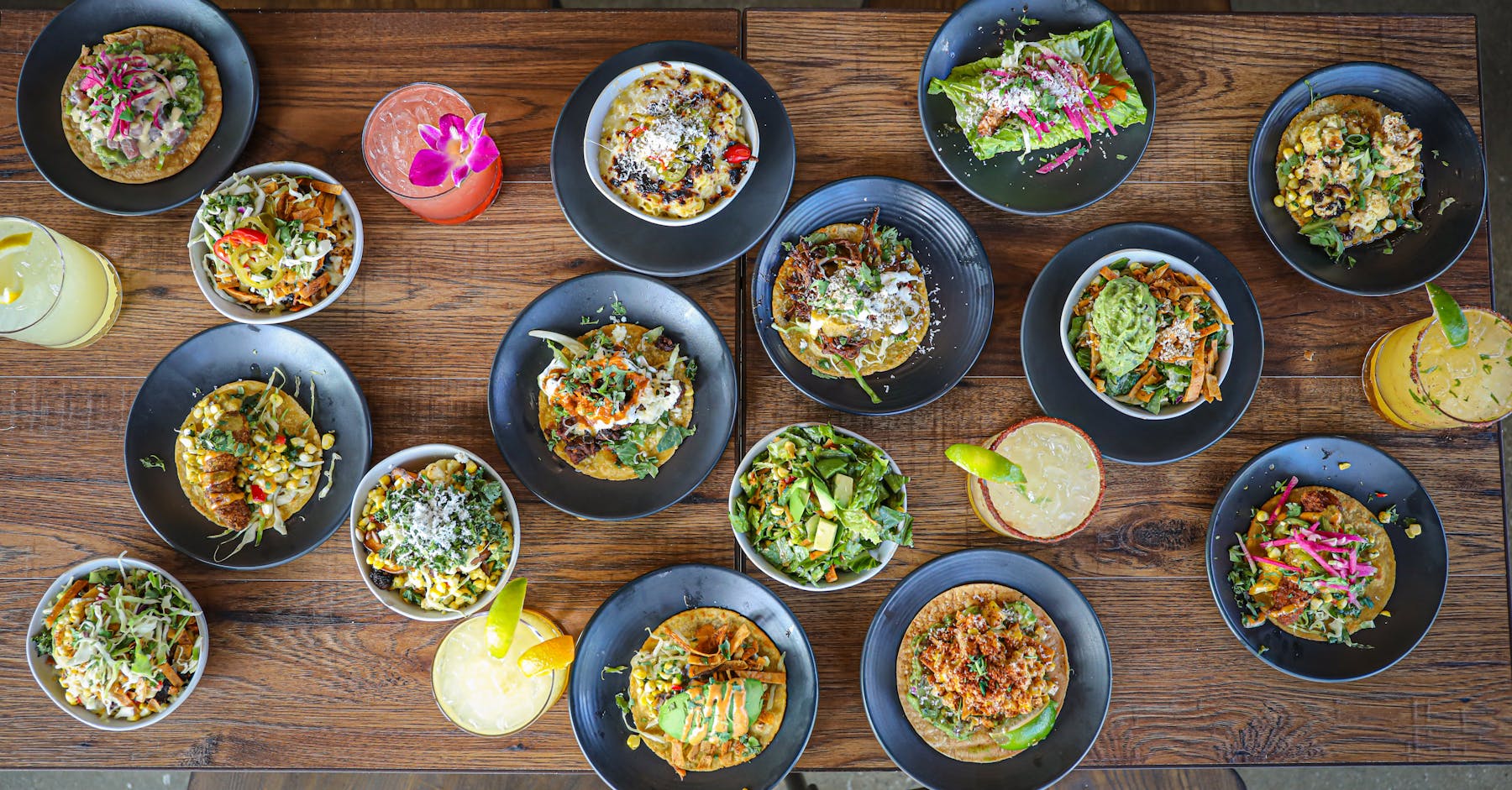 Mexicue tacos and cocktails