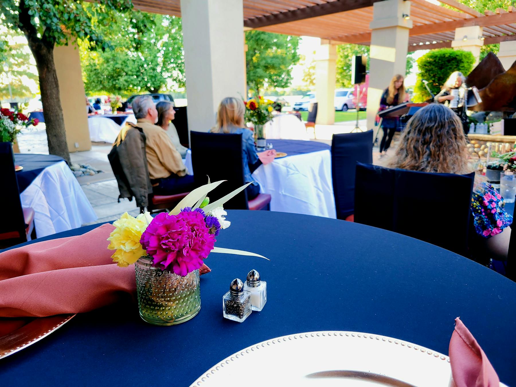 Patio Receptions Olive & Orange Bistro Restaurant & Event Venue in