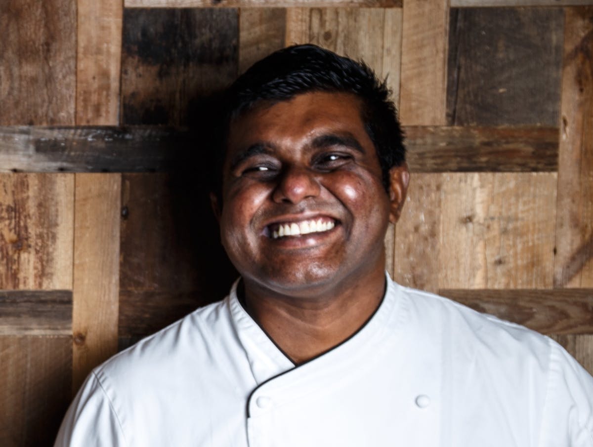 Executive Chef Sajish Kumar at Braidwood Tavern In Whistler, BC