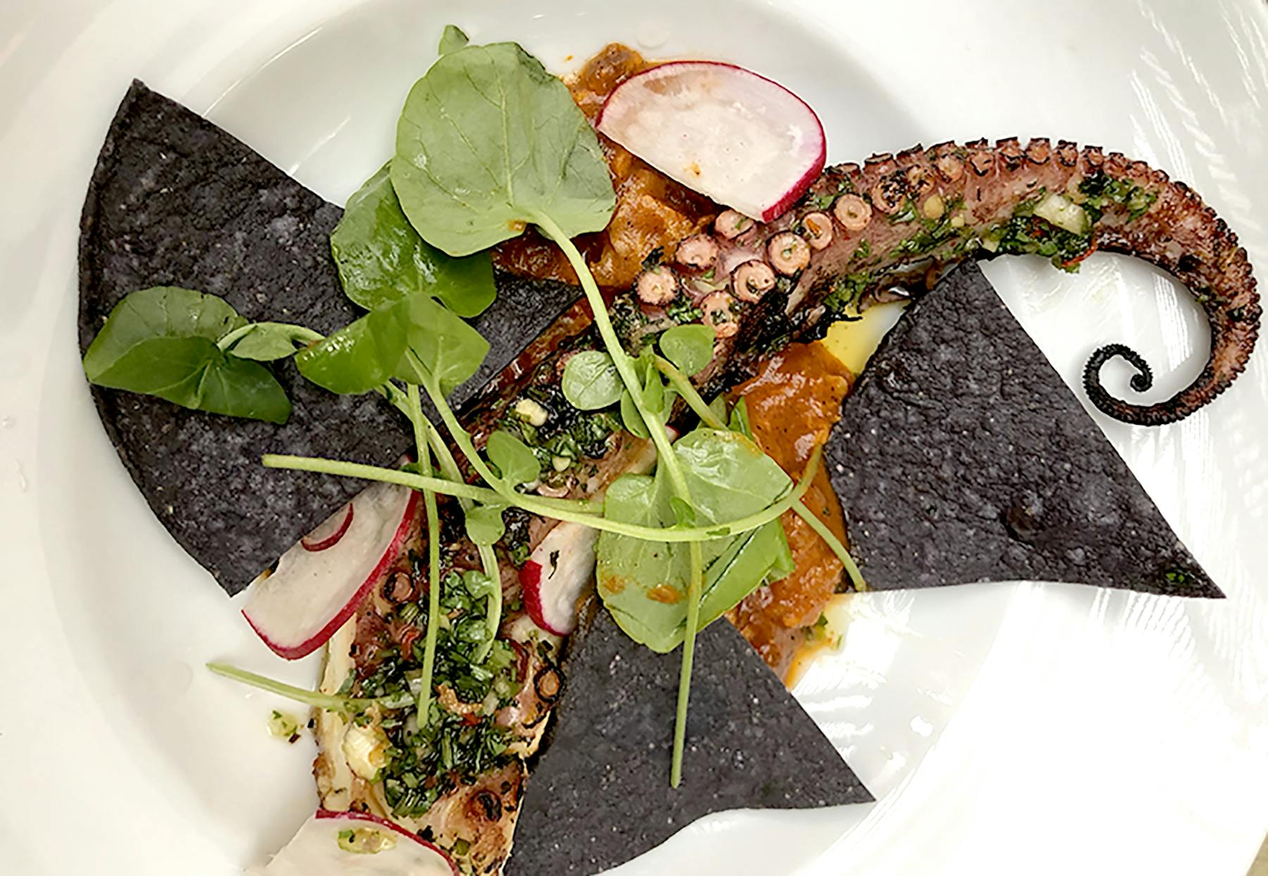 a plate of food