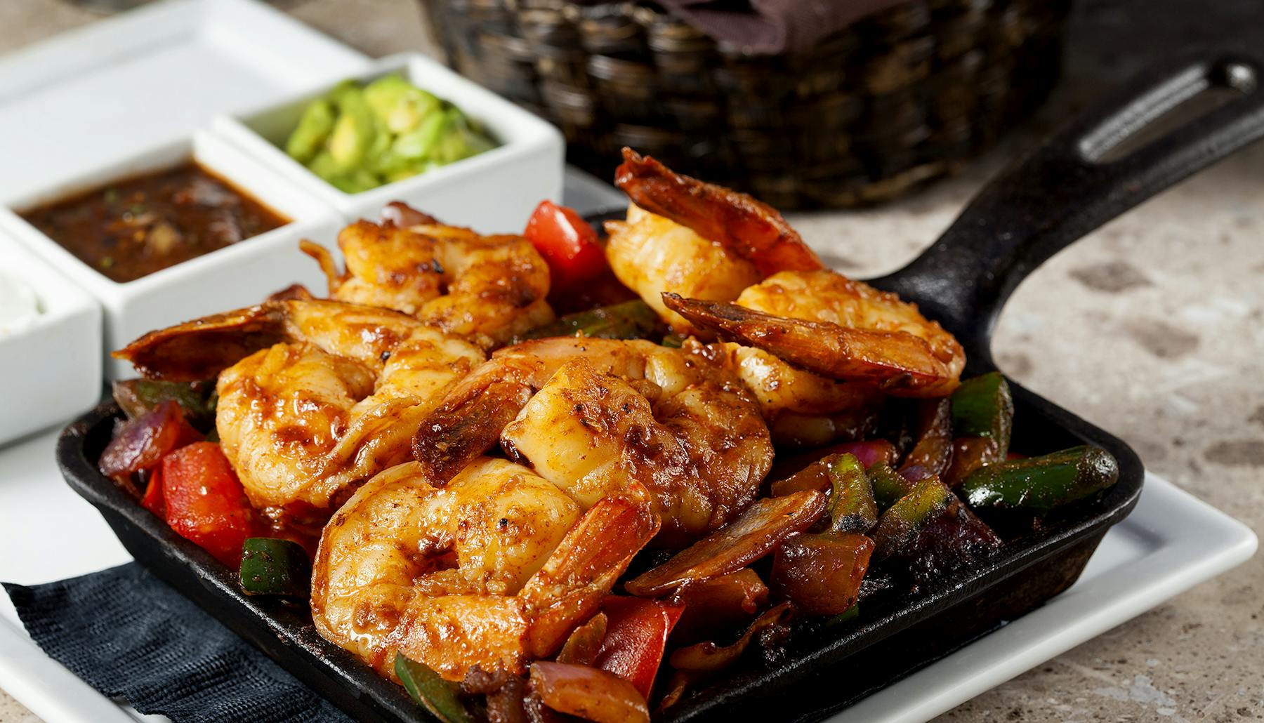 a tray of food