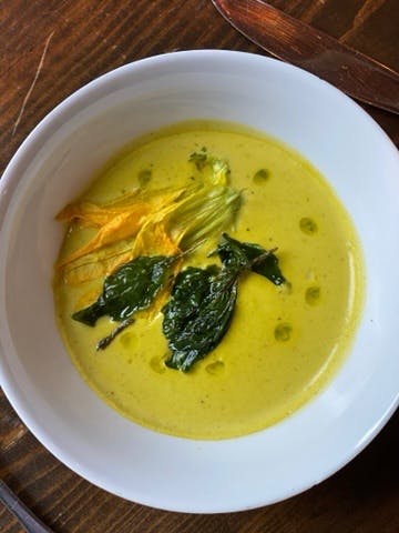 Crema de Calabaza Soup