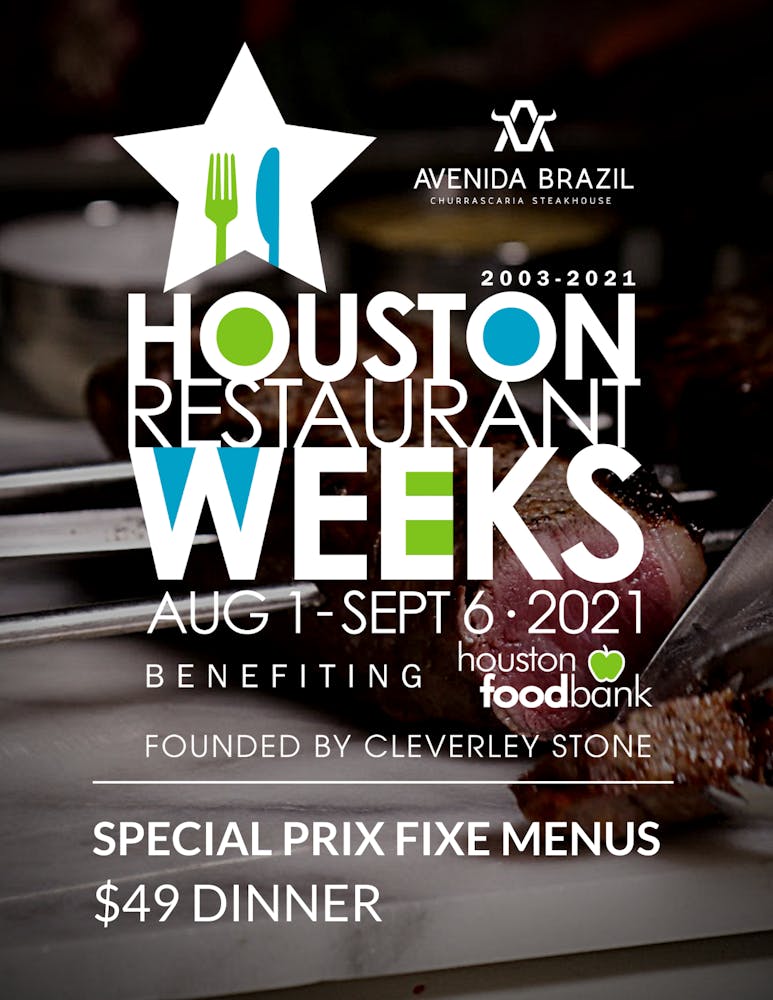 Houston Restaurant Weeks Avenida Brazil Churrascaria Brazilian