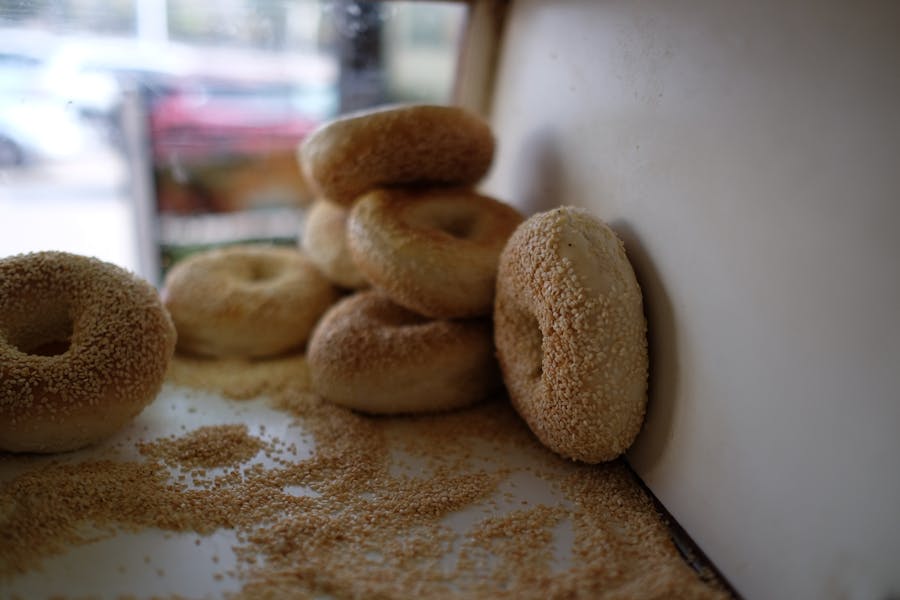 A Half Dozen Bagels, You Choose Flavors & Quantity Of Each Bagel