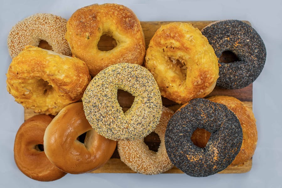 Two Dozen Bagels, You Choose Flavors & Quantity Of Each Bagel Broker