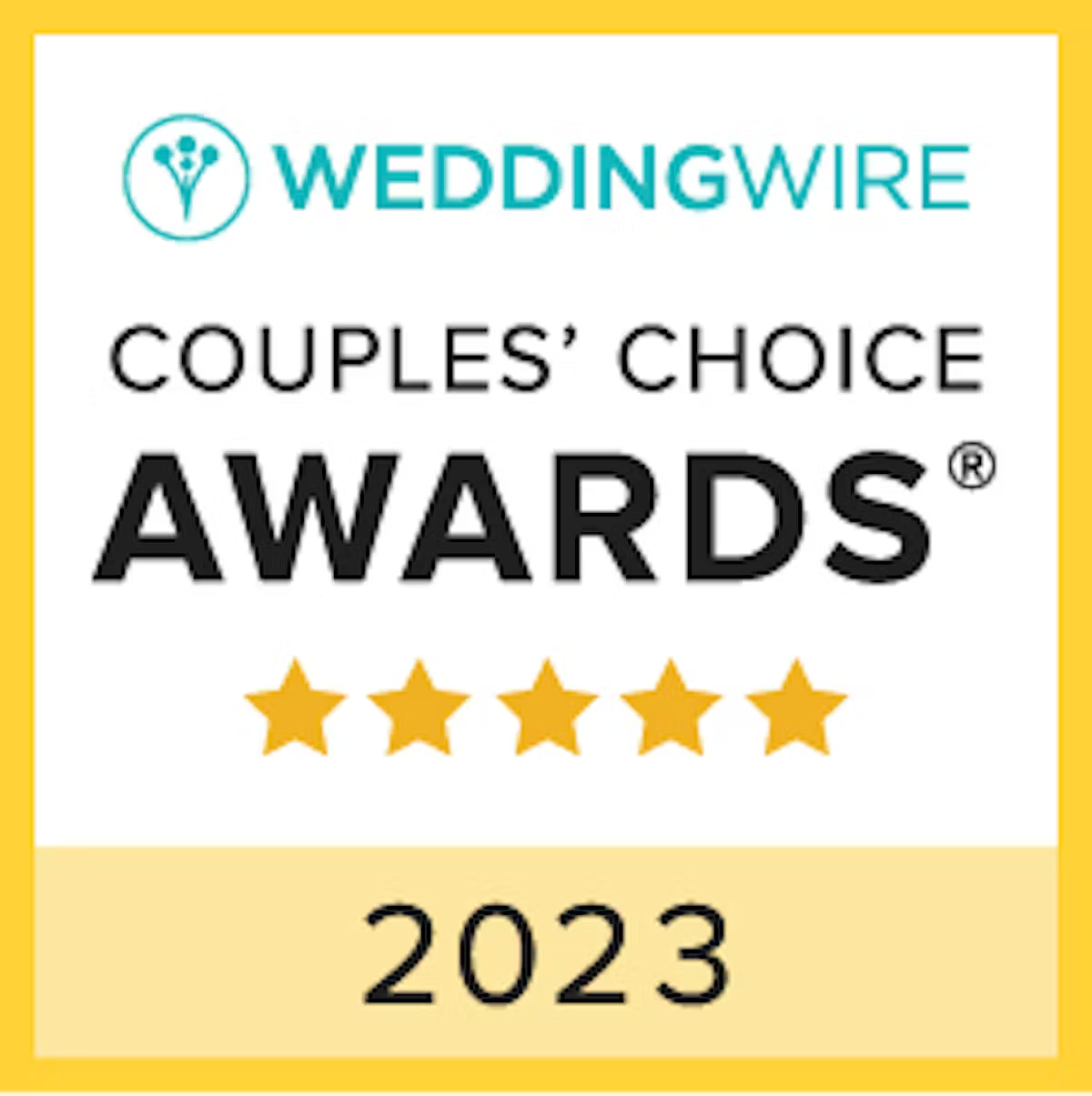 WeddingWire Couple's Choice Awards 2023