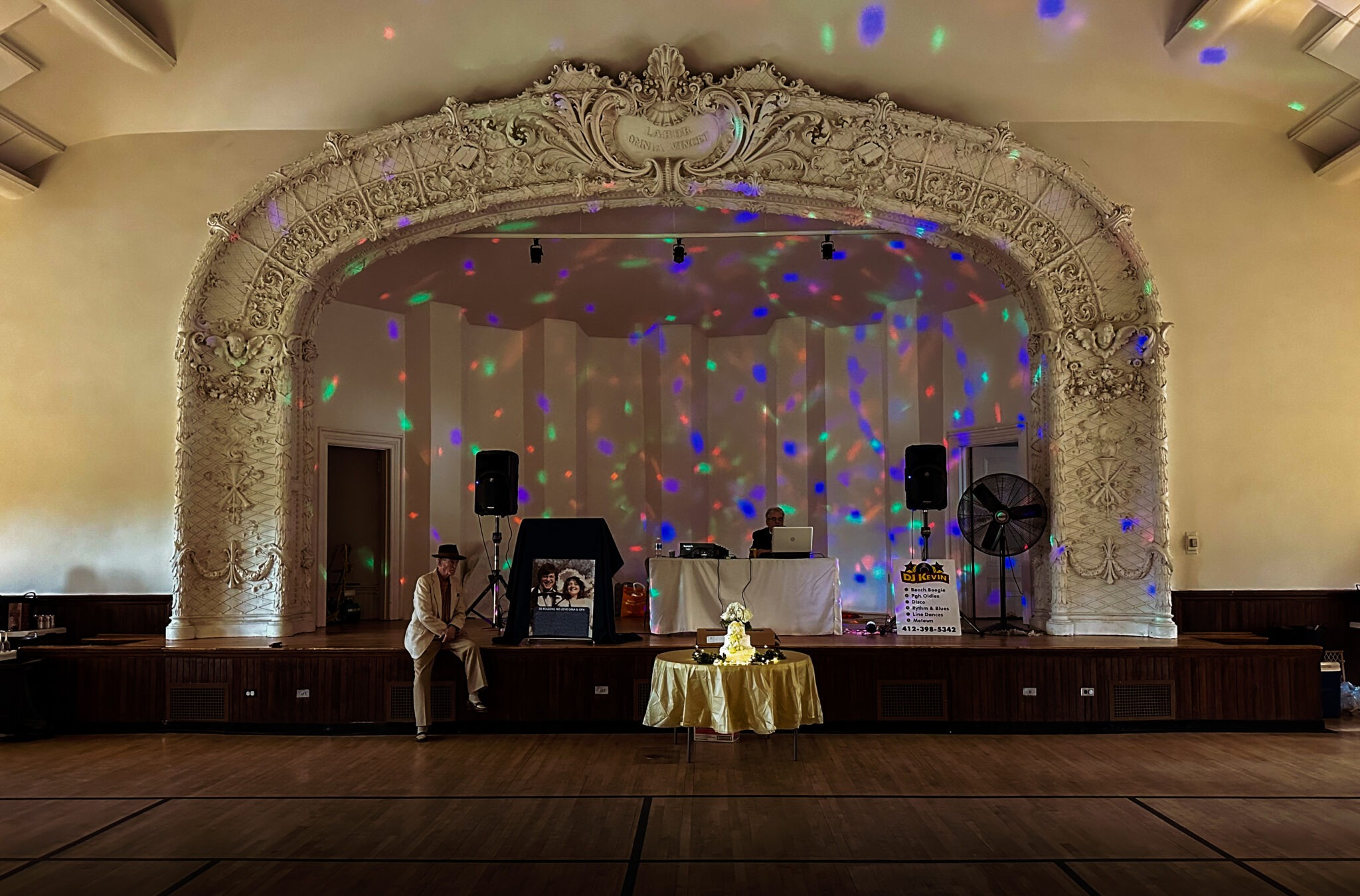 a large room