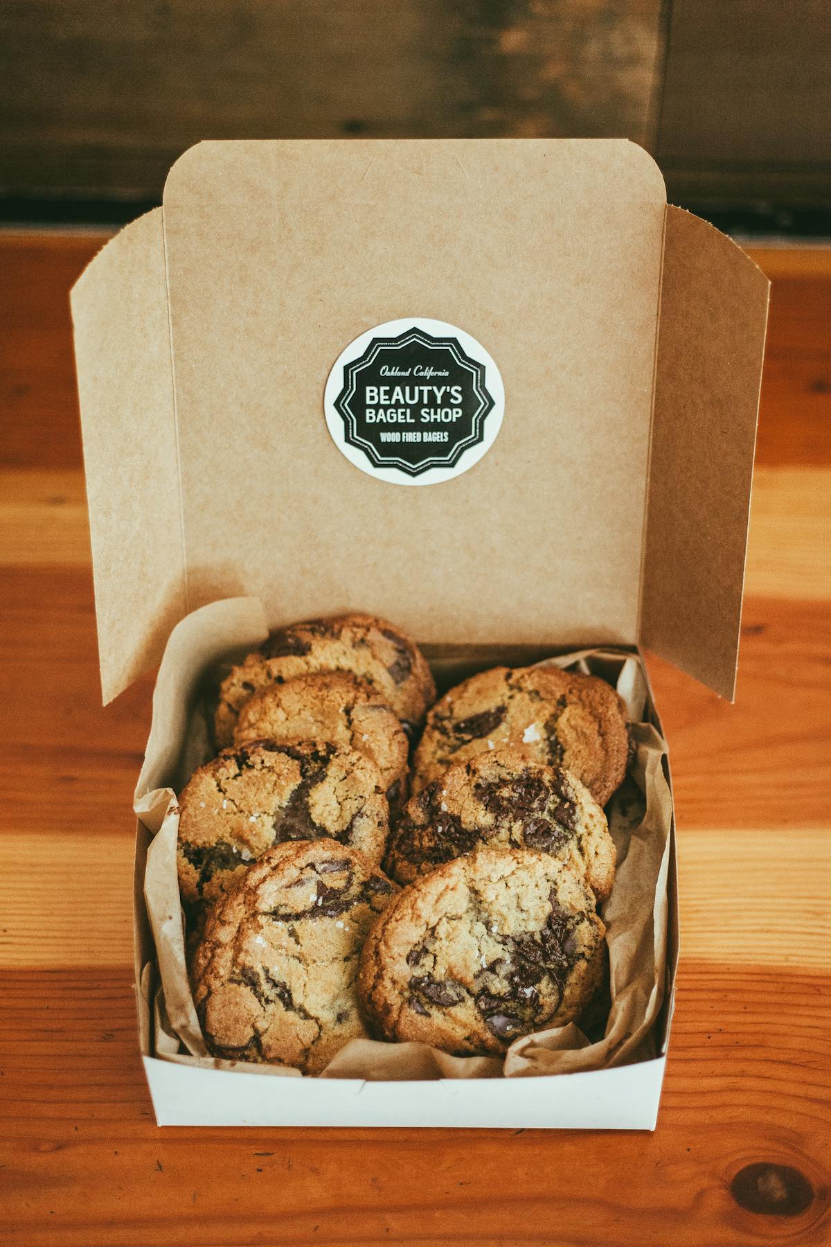 Chocolate Chip Cookies 48 Hours Notice Beauty S Bagel Shop Kettle Boiled Bagels Oakland