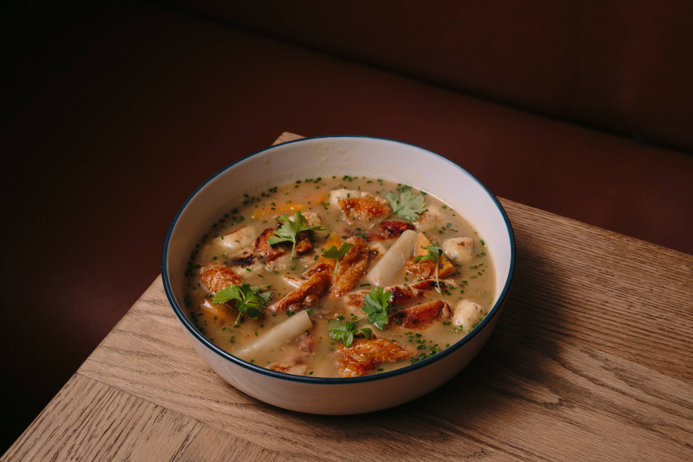 Chicken and Dumplings plate