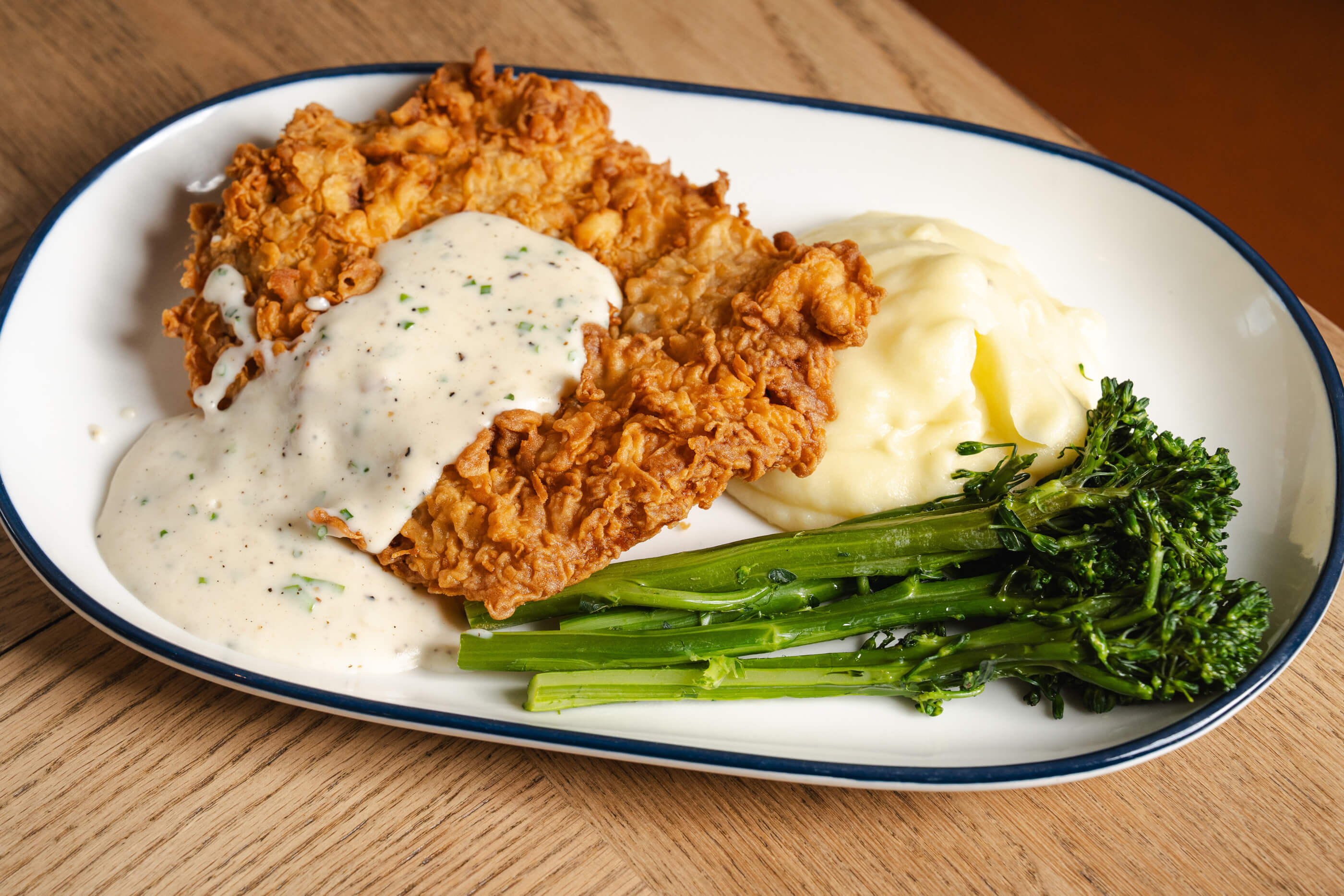 Chicken Fried Steak plate
