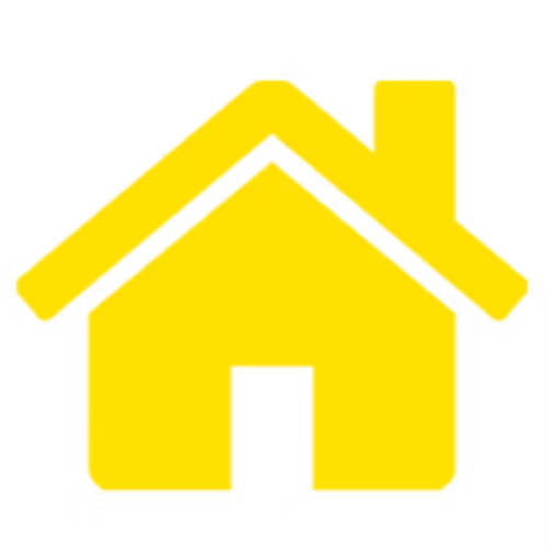 Icon of a house in navy blue