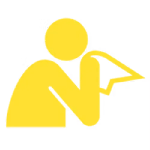 Silhouette of a person reading a book