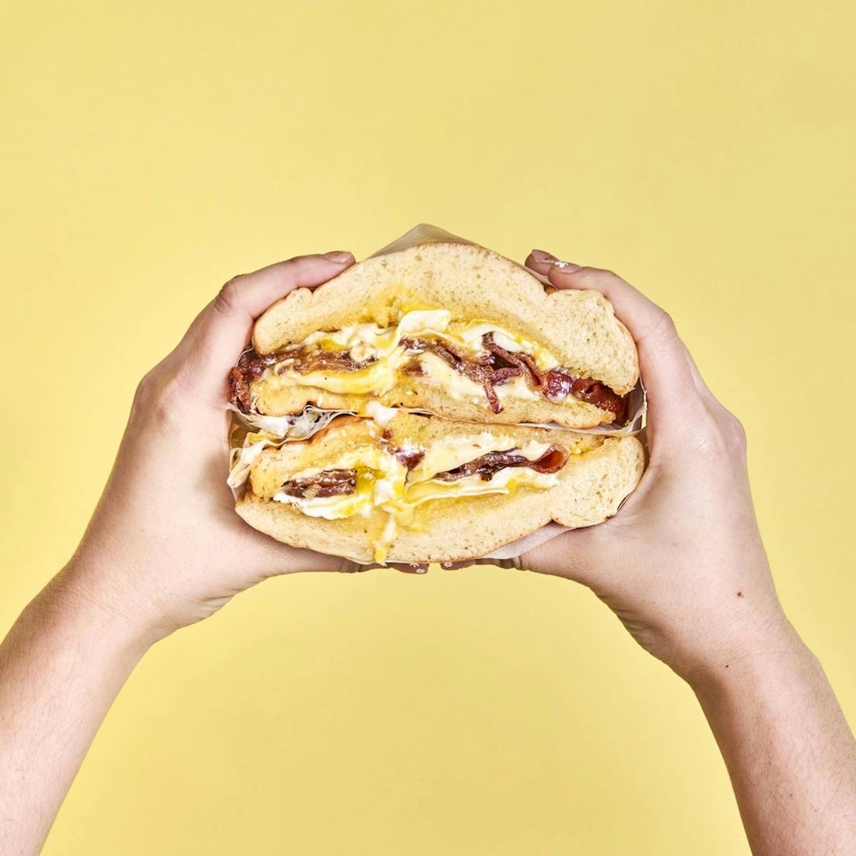 a close up of food