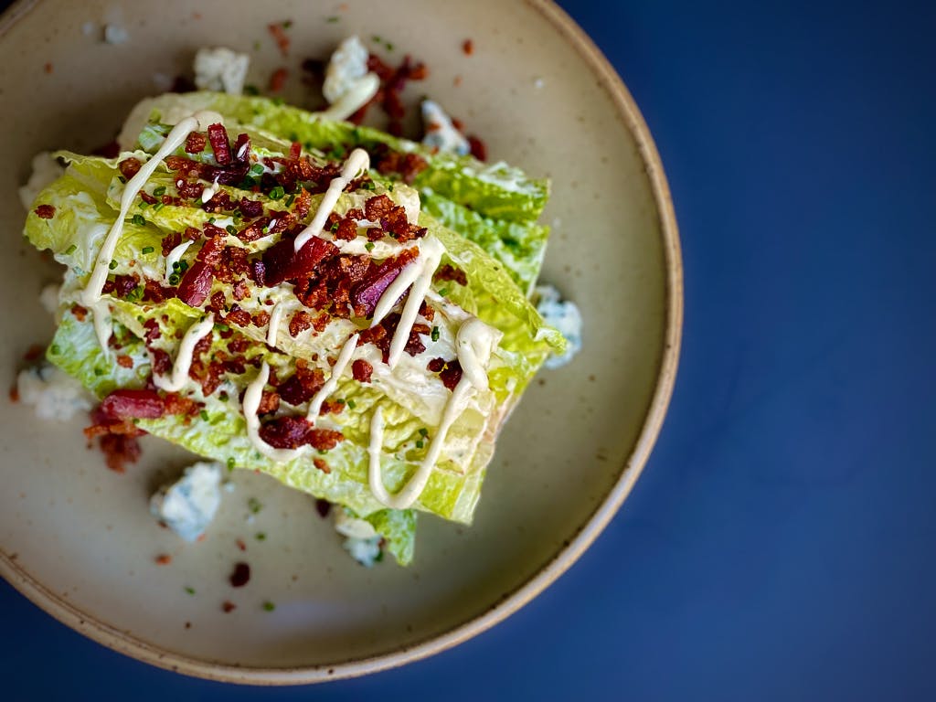 a bowl of food on a plate