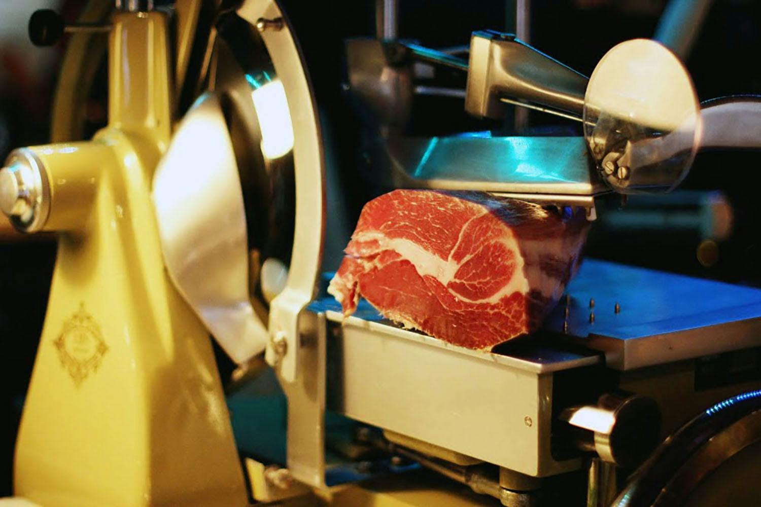 ham cutter machine