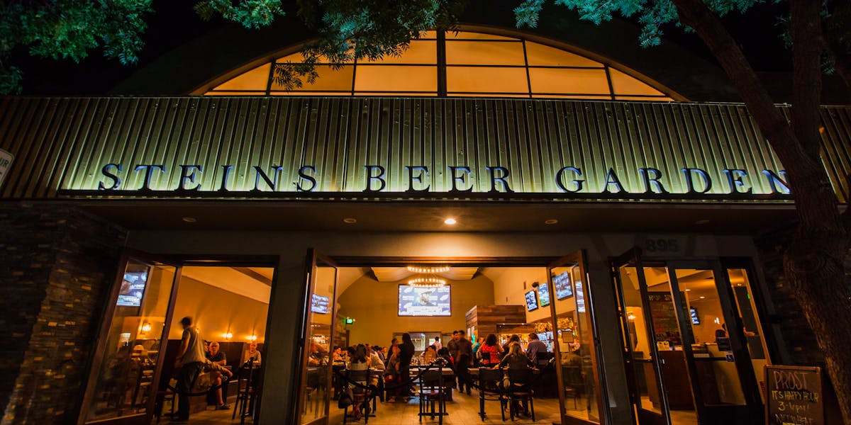 Hours + Location | Steins Beer Garden in Mountain View, CA