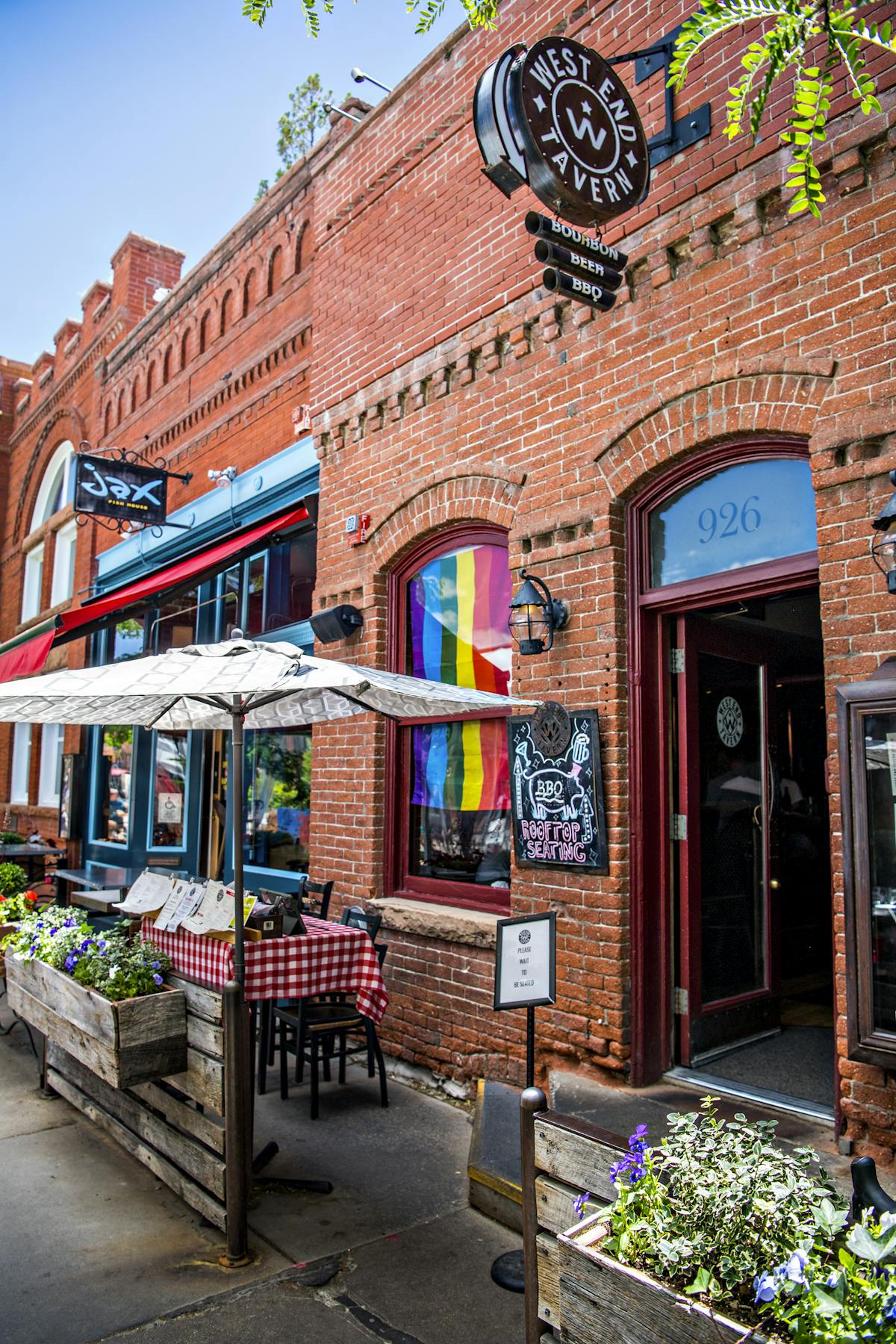 West End Tavern Restaurant located in Boulder Co