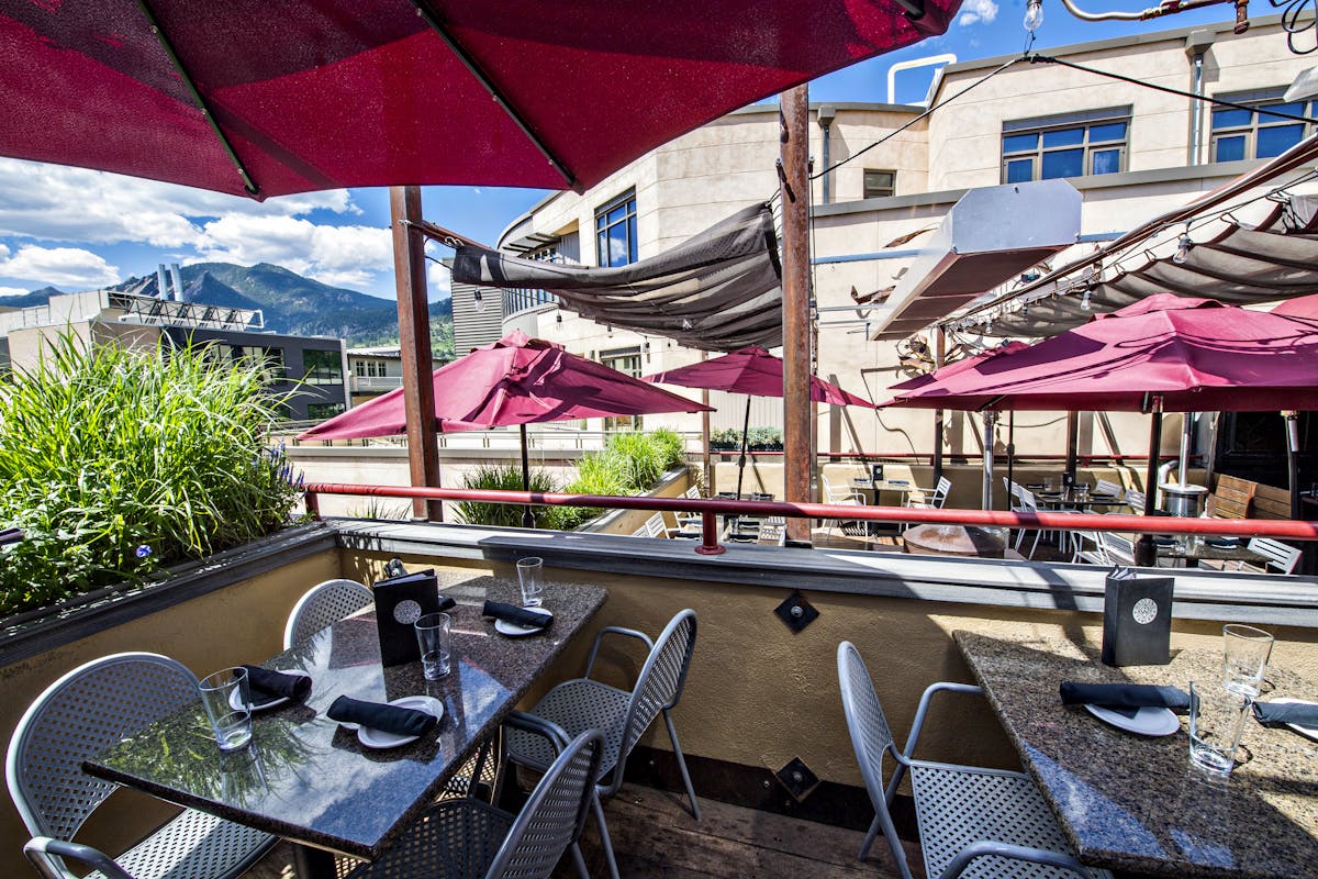 Boulder American Bar & Restaurant Rooftop Patio