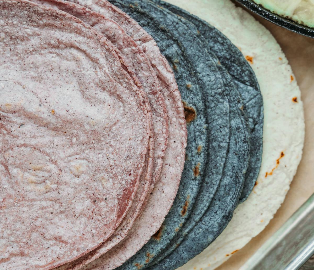 a close up of food on a plate