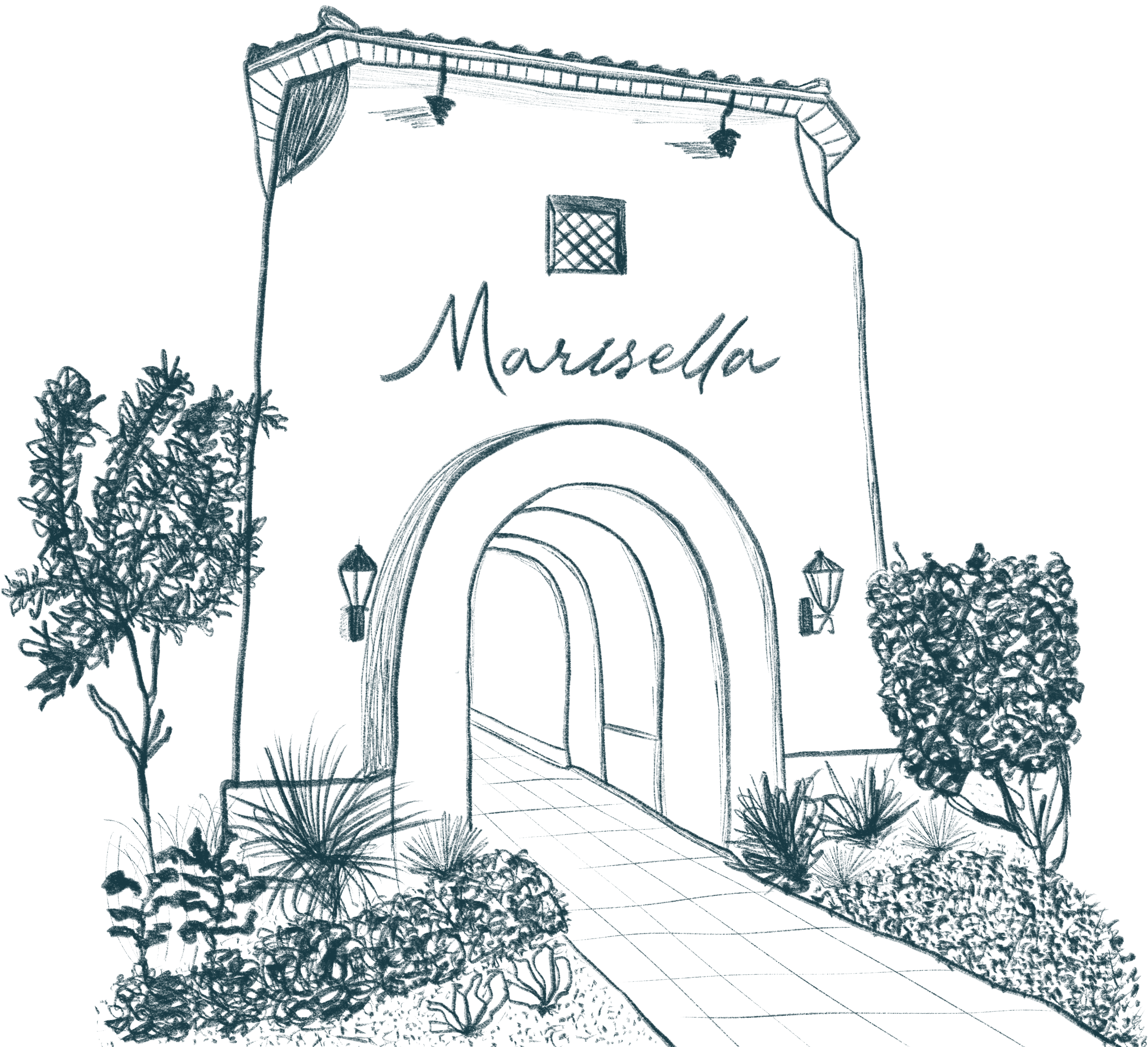 a person in a dark room